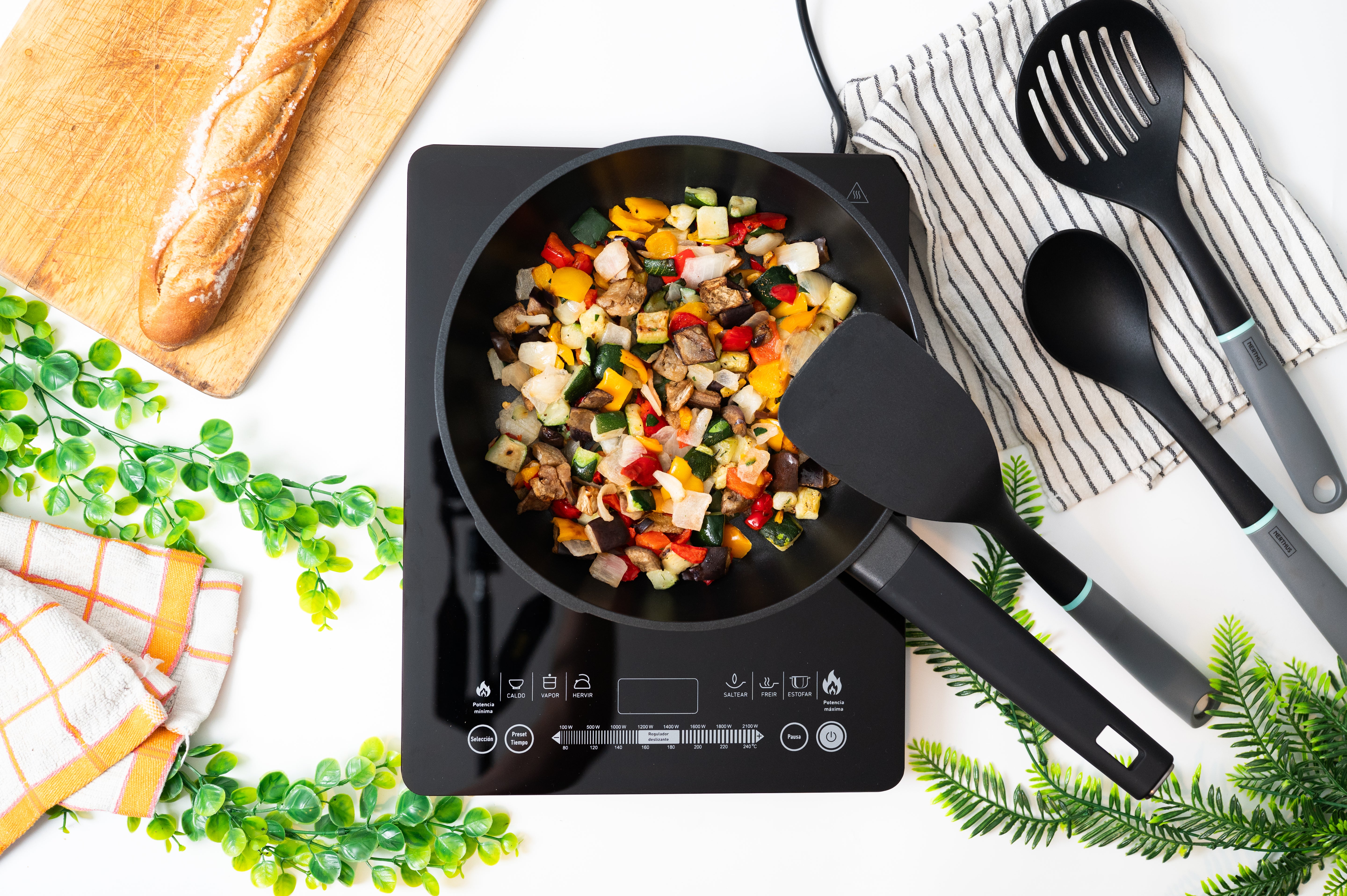 Sartén de Aluminio Fundido Antiadherente Quantanium