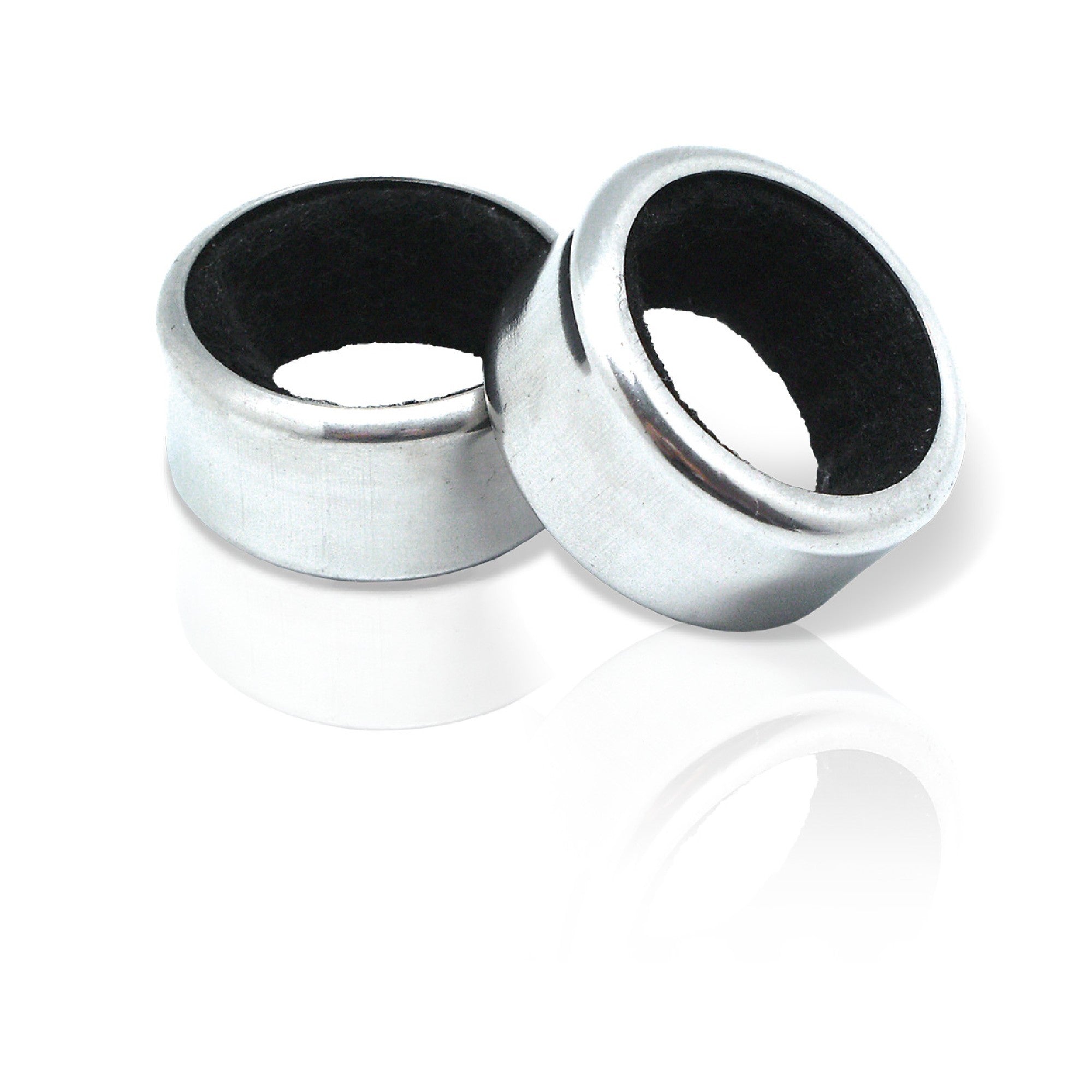 Set de Anillas Antigoteo Plateadas para Vino