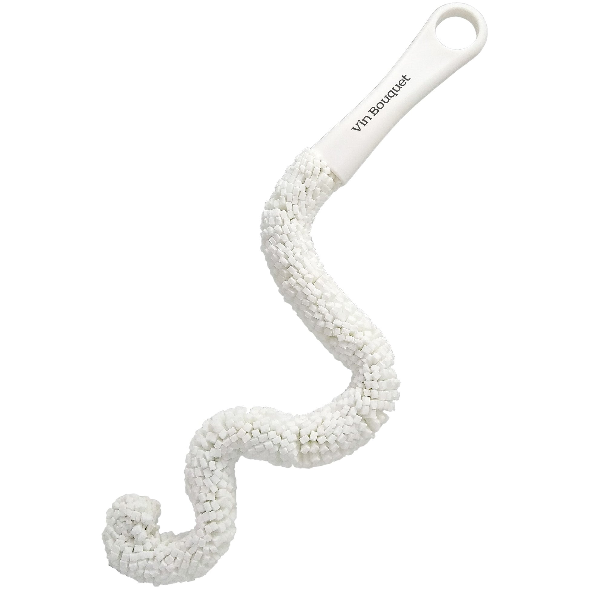 Cepillo limpiador blanco para decantador flexible