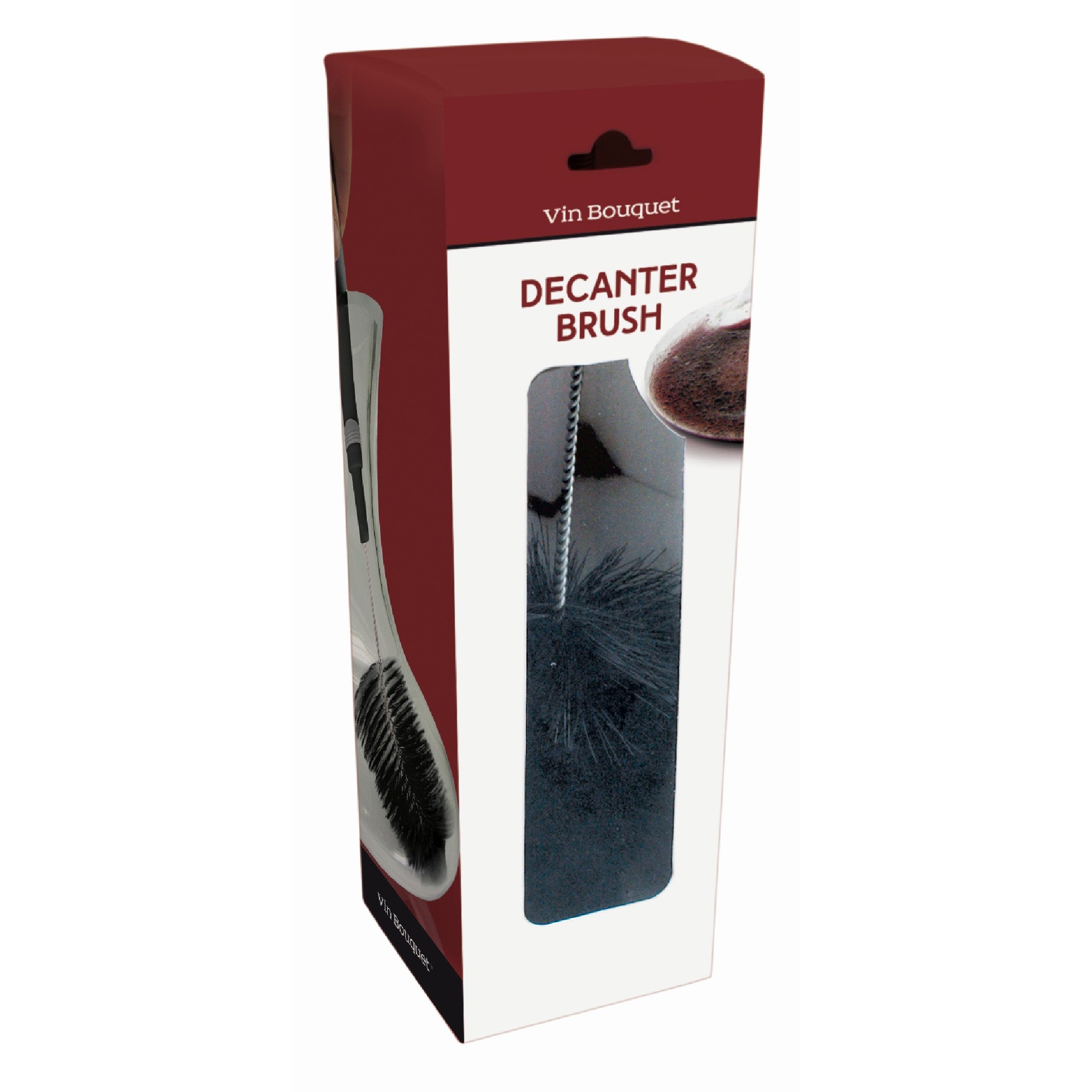 Cepillo limpiador para decantador y copas