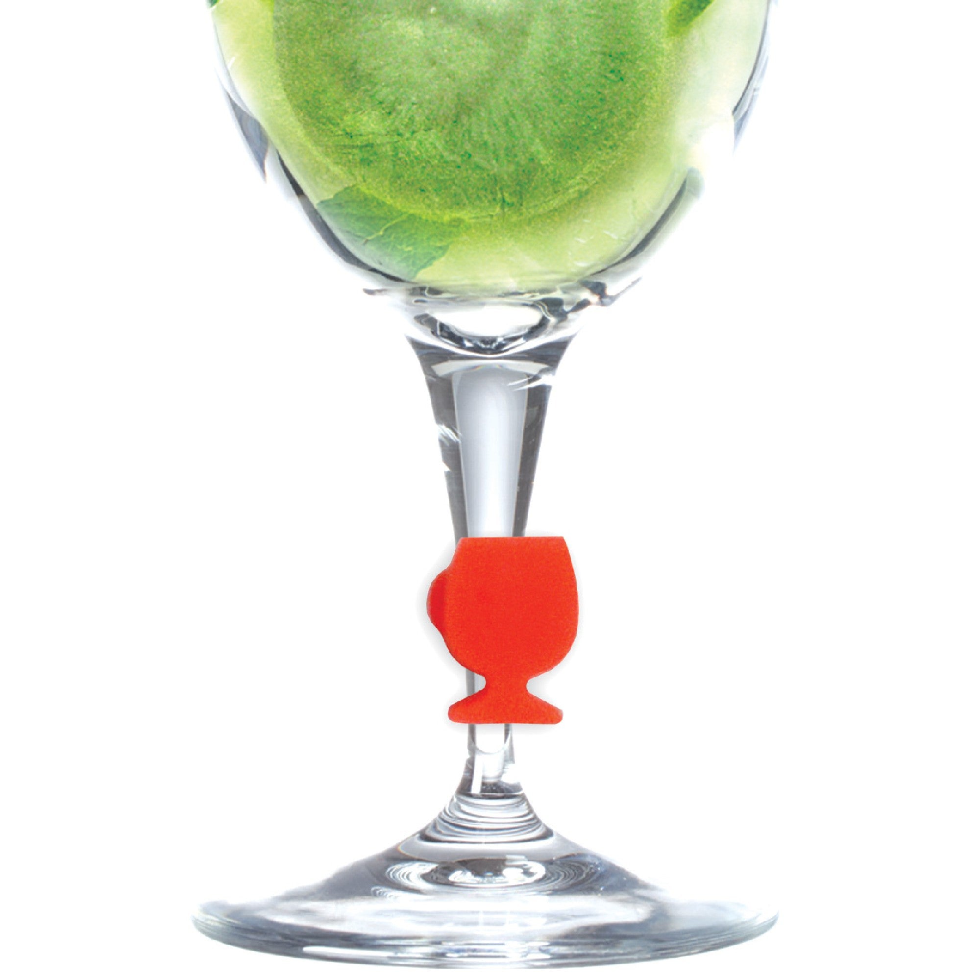 Set de 8 marcacopas de silicona surtidos Flamencos,Peces,Copas,Coralino,Emojis