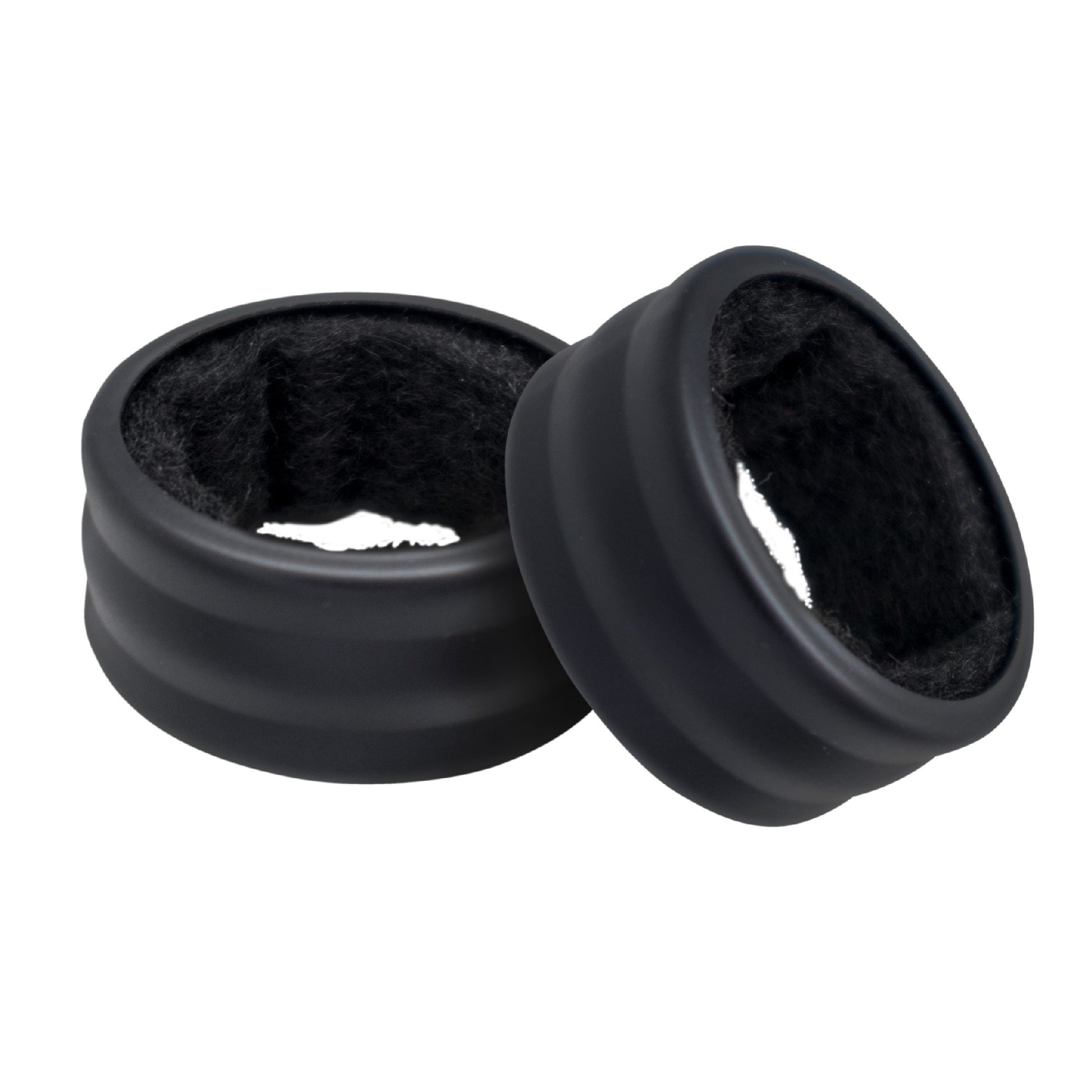 Set de Anillas Antigoteo Negras para Vino