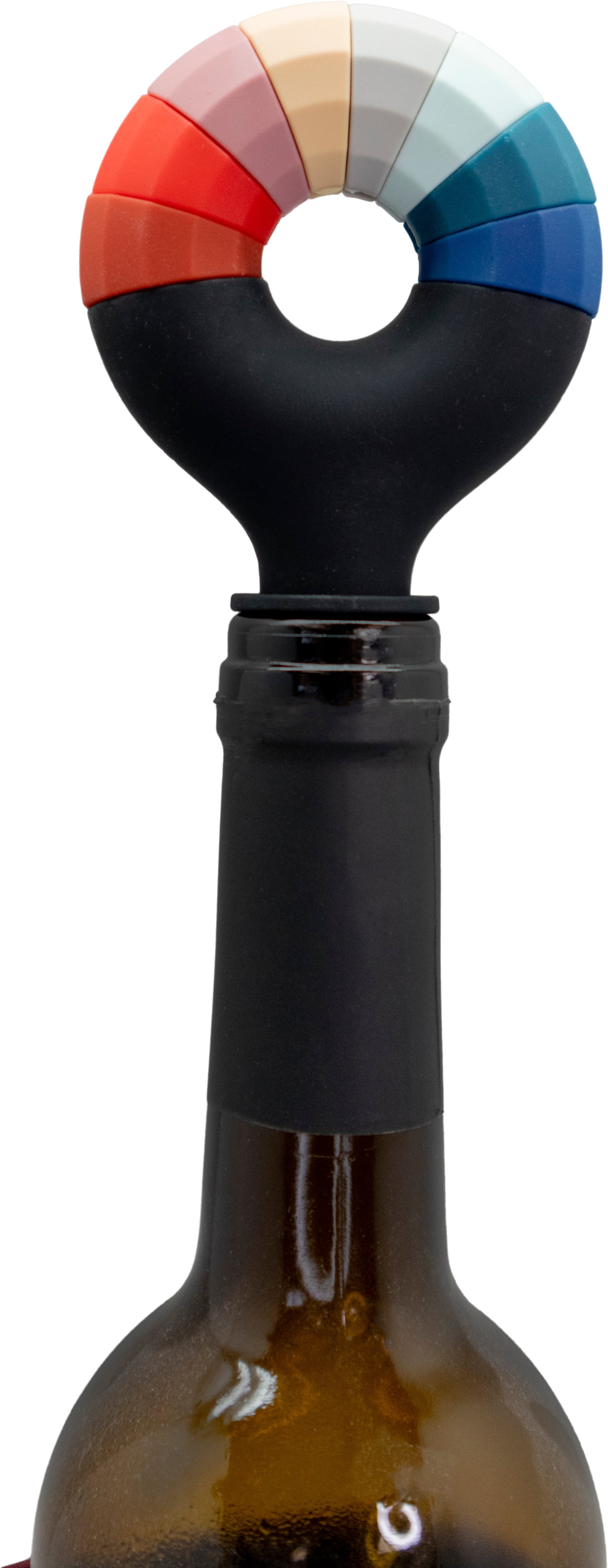 Tapón para botella con marcacopas