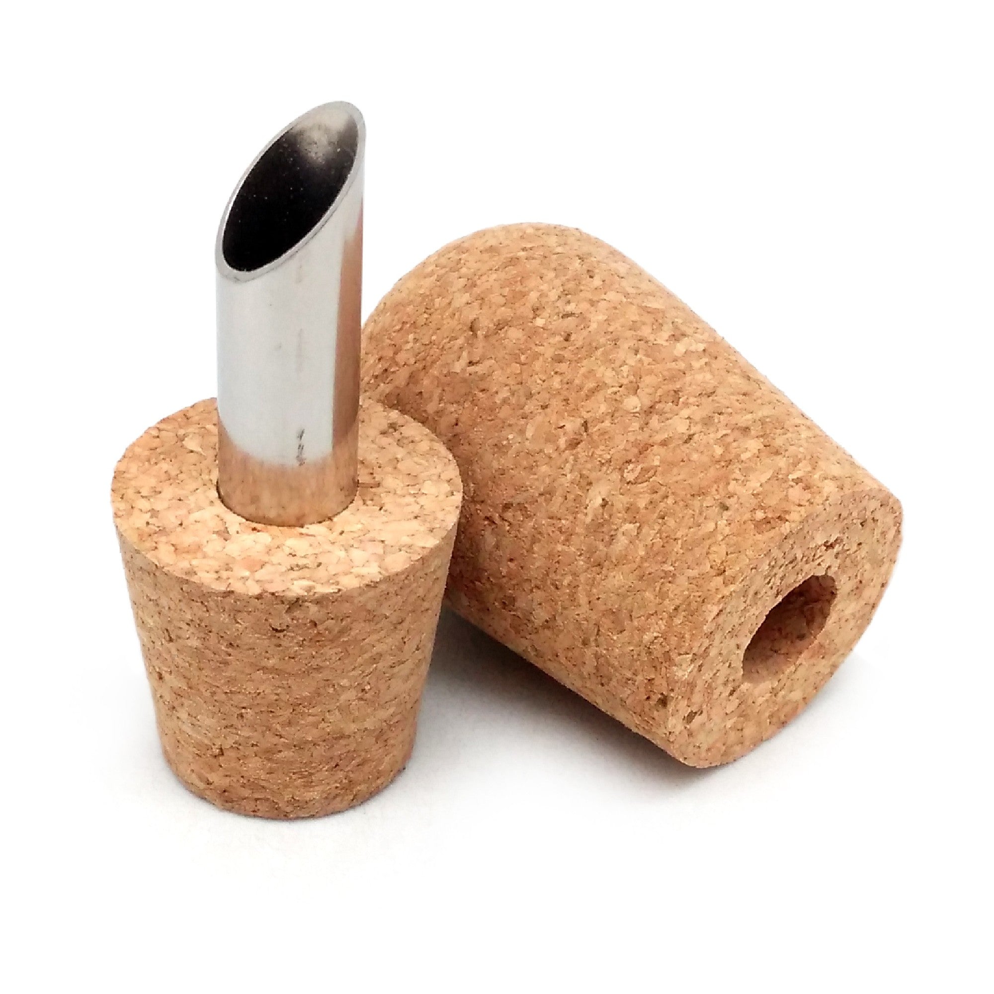 Tapón vertedor de vino en corcho natural 2 en 1