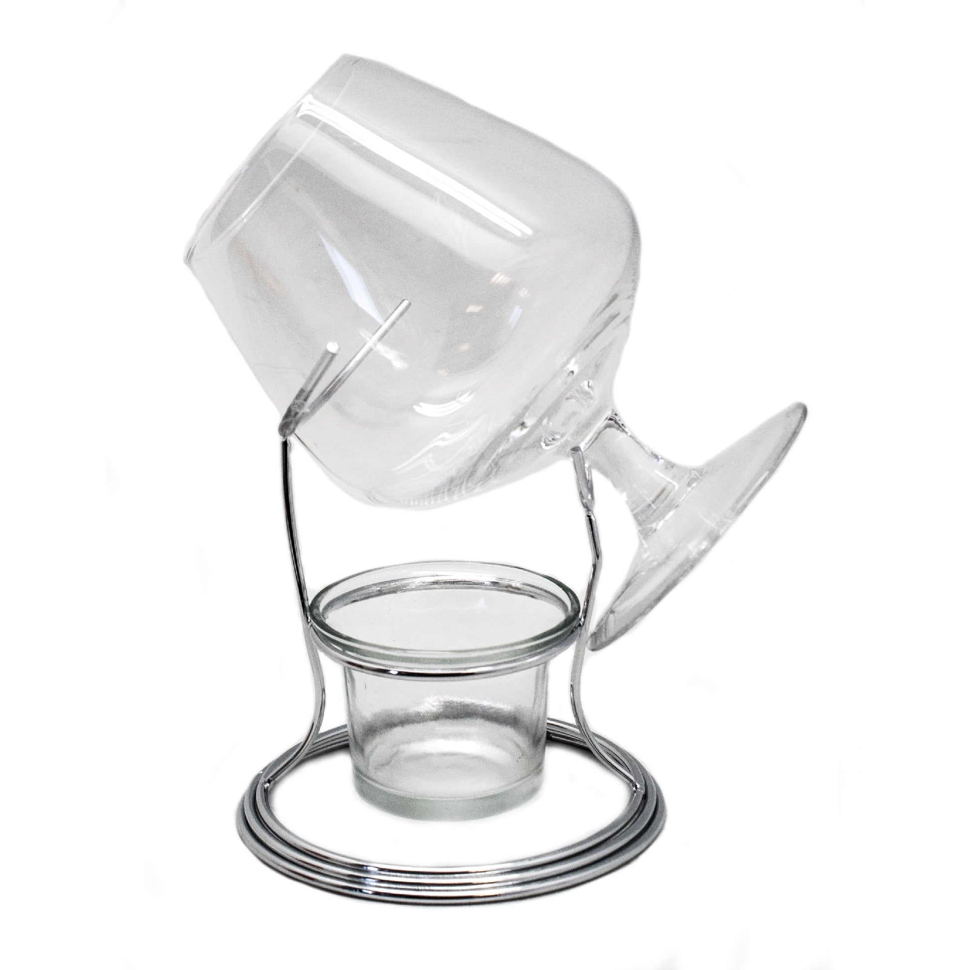 Calentador de Brandy y Coñac con Copa