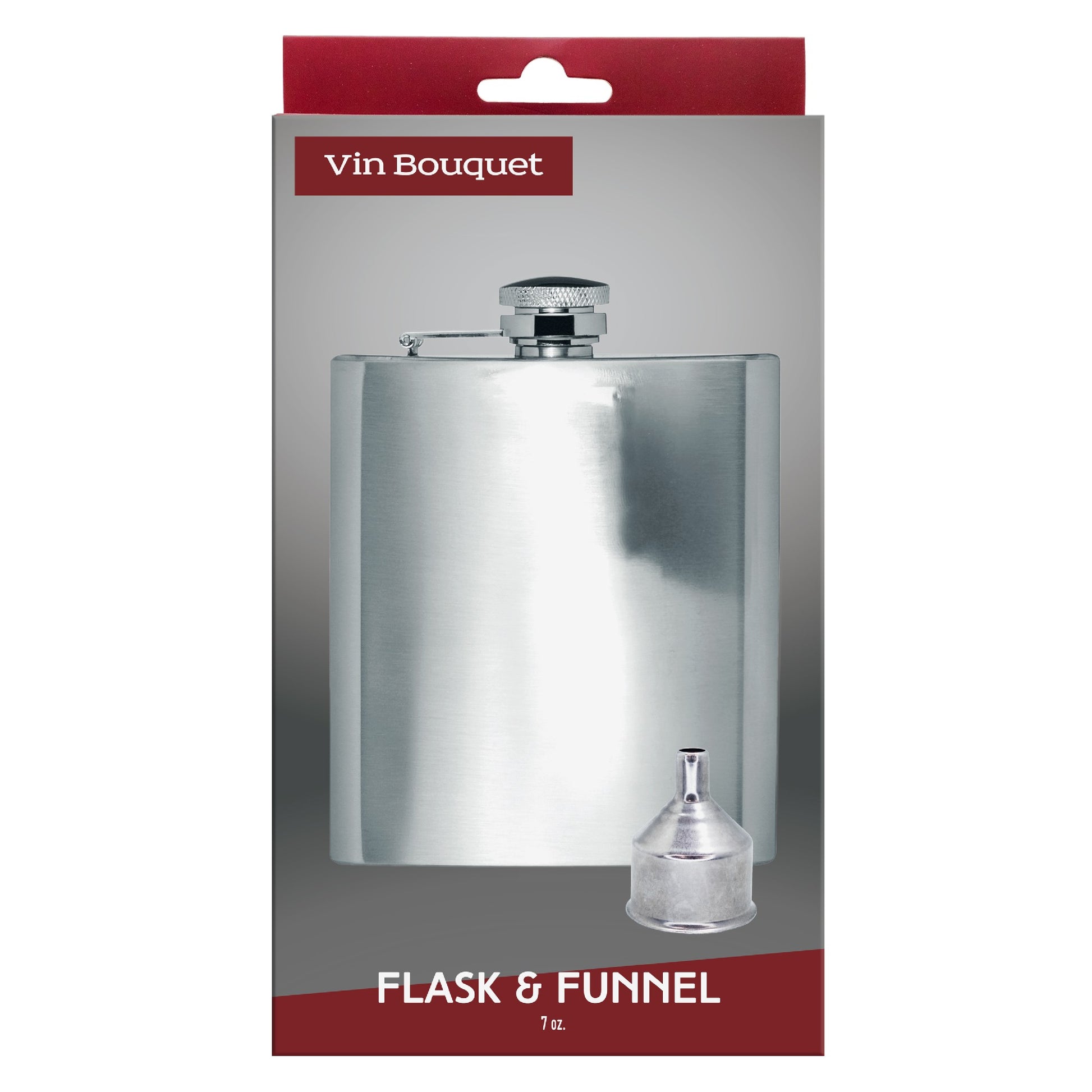 Petaca con embudo 6 OZ / Madera,7 OZ / Inox,8 OZ / Madera-Negro,8 OZ / Corcho,8 OZ / Cuadro Escoces,8 OZ / Piel