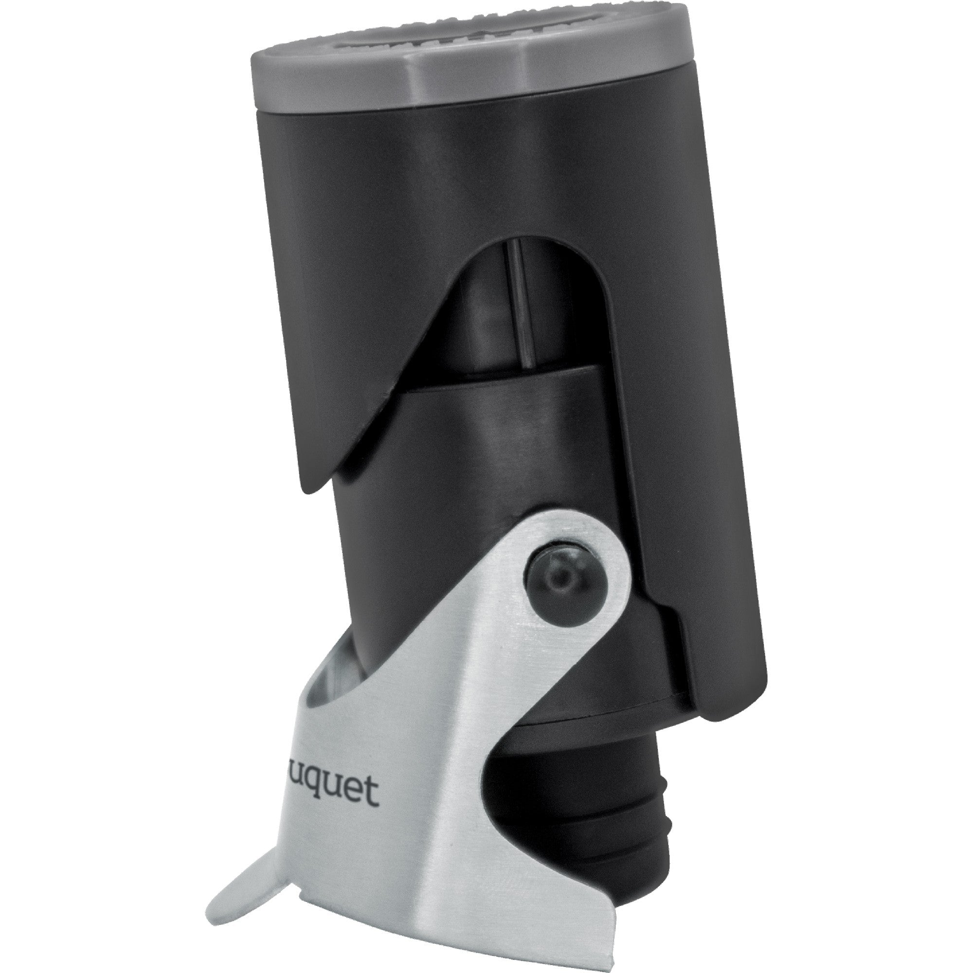 Tapón conservador de cava con indicador de sonido Plateado,Negro
