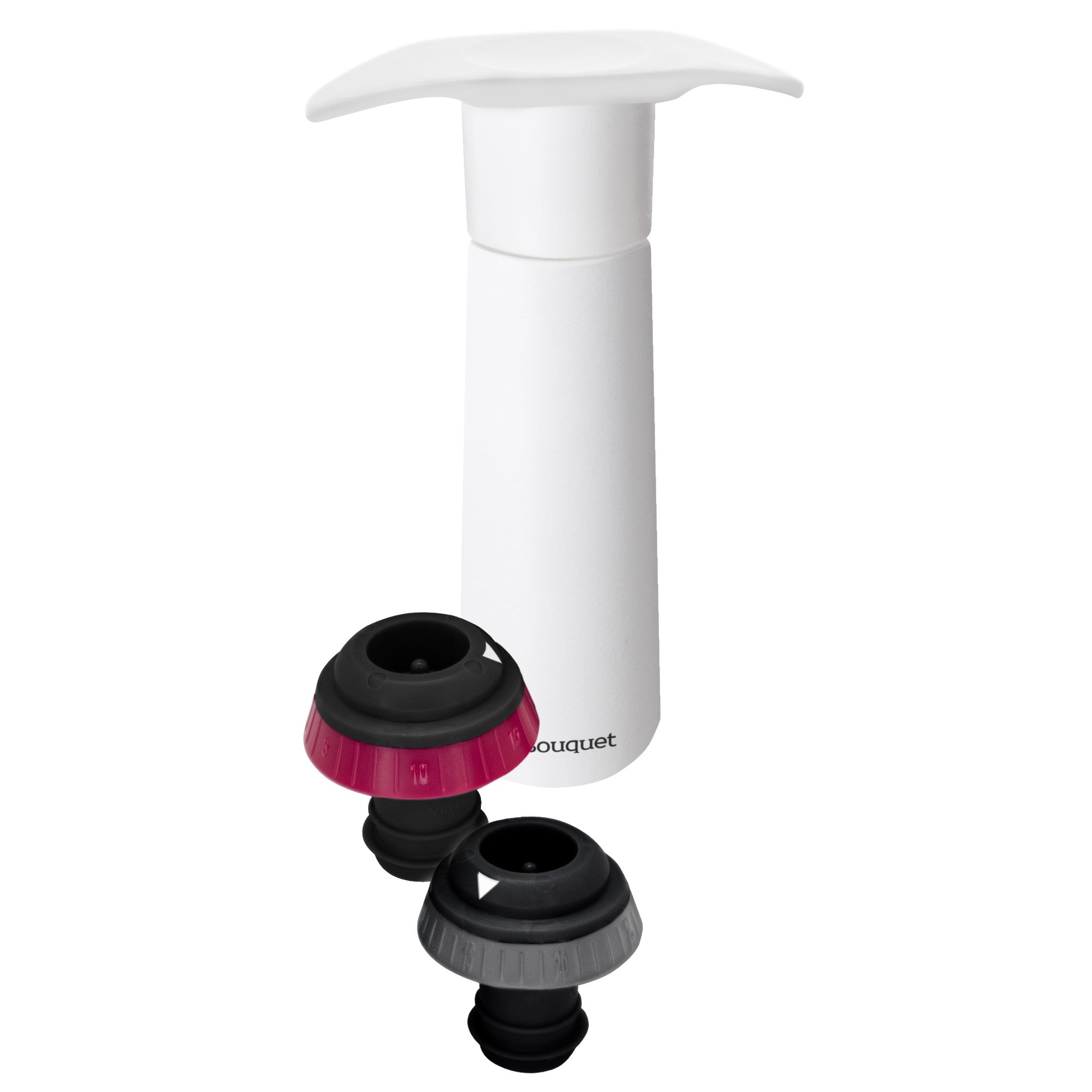 Bomba de Vacío Manual con Indicador de Sonido "Click" Negro / 2 Tapones,Negro / 4 Tapones,Blanco / 2 Tapones,Plateado / 2 Tapones