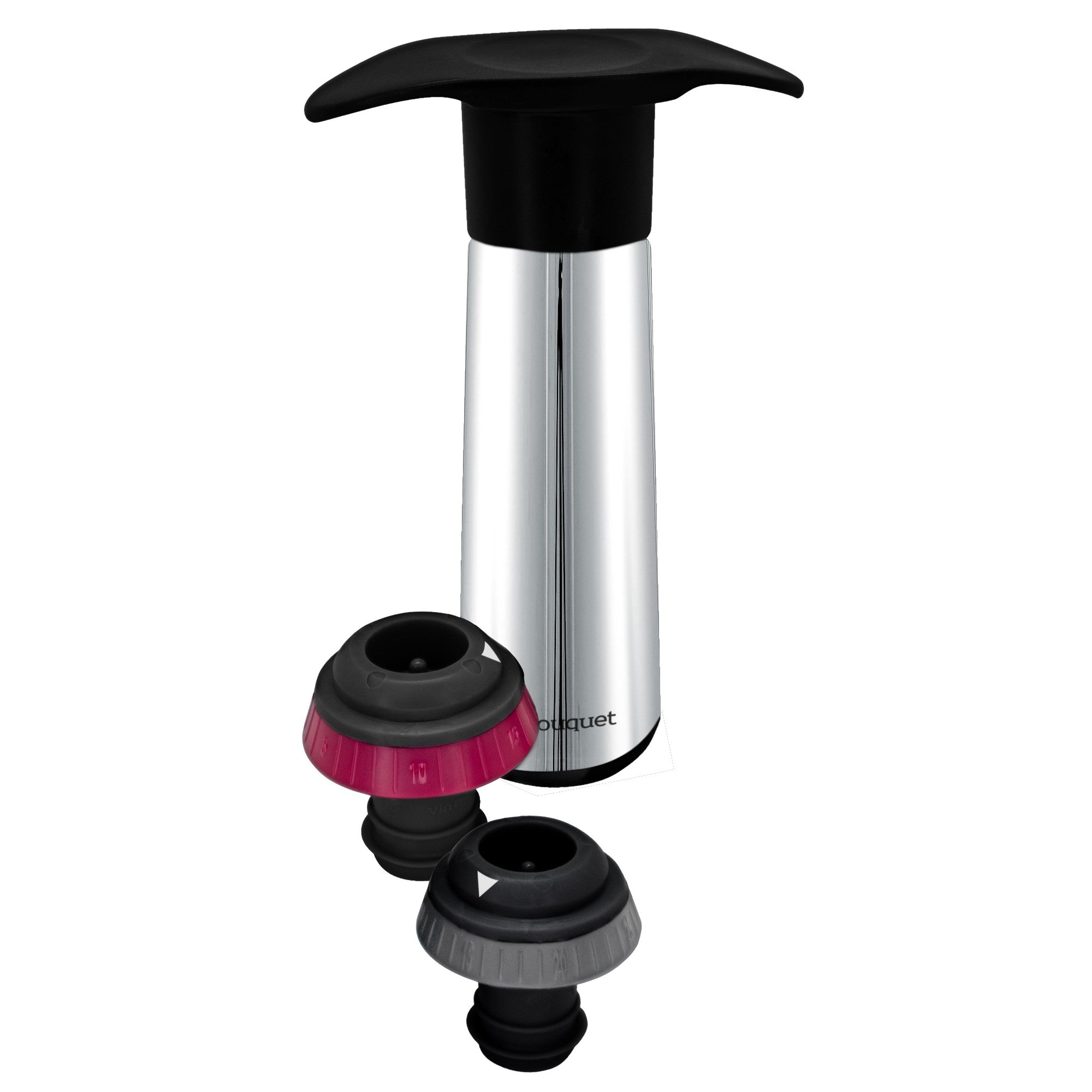 Bomba de Vacío Manual con Indicador de Sonido "Click" Negro / 2 Tapones,Negro / 4 Tapones,Blanco / 2 Tapones,Plateado / 2 Tapones