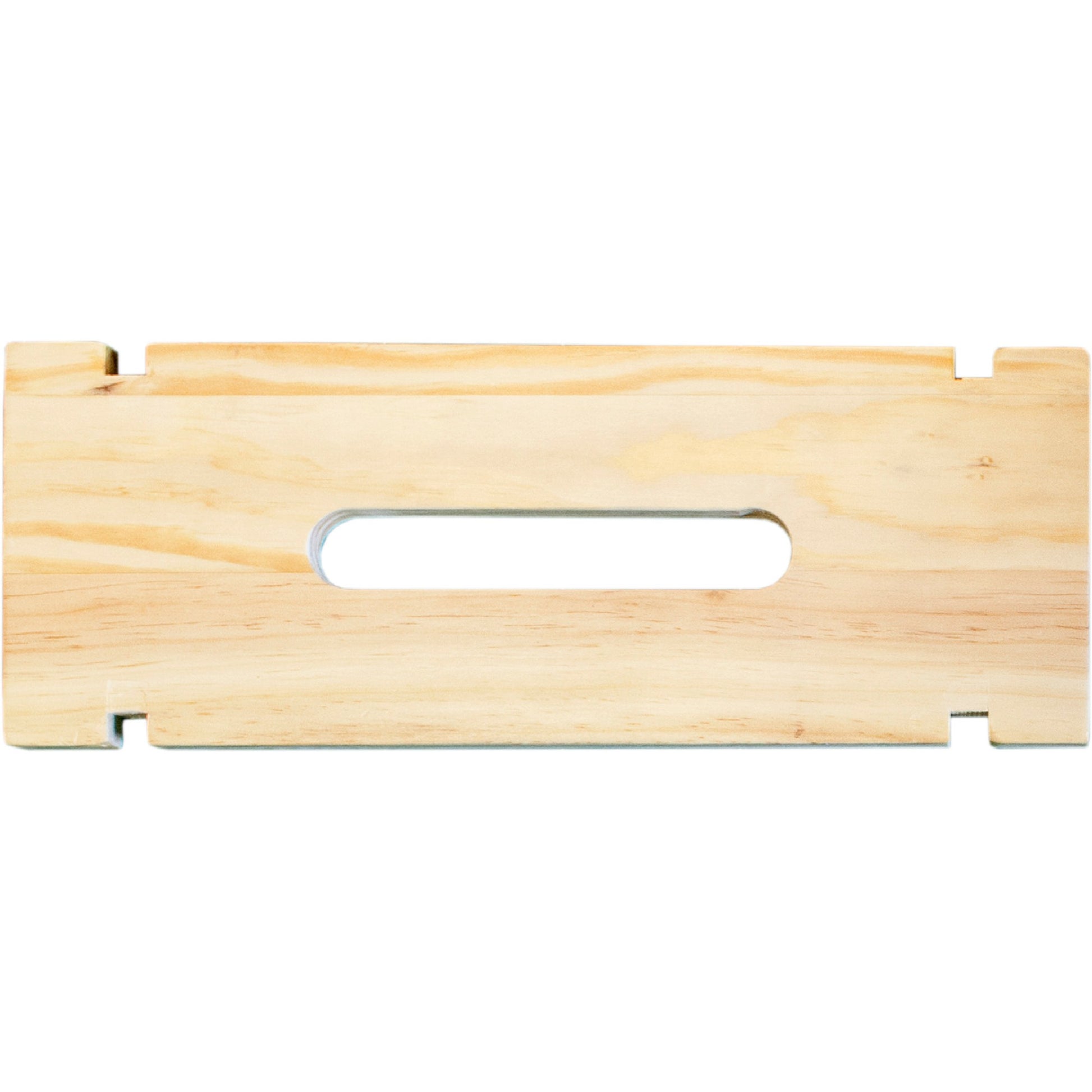Botellero de madera de pino para 12 botellas apilable
