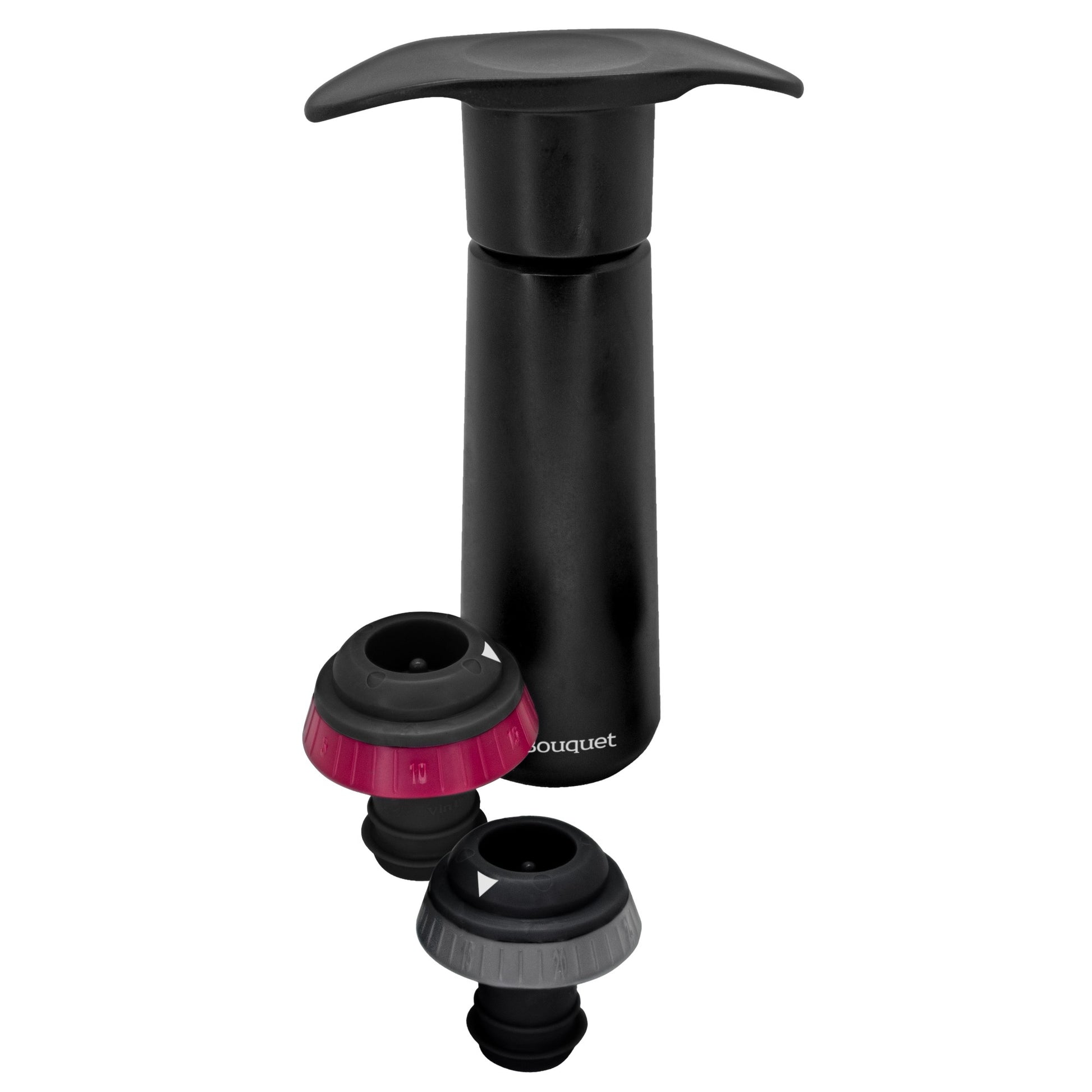 Bomba de Vacío Manual con Indicador de Sonido "Click" Negro / 2 Tapones,Negro / 4 Tapones,Blanco / 2 Tapones,Plateado / 2 Tapones