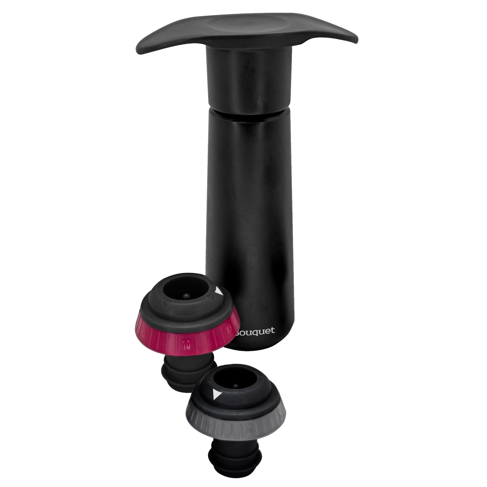 Bomba de Vacío Manual con Indicador de Sonido "Click" Negro / 2 Tapones,Negro / 4 Tapones,Blanco / 2 Tapones,Plateado / 2 Tapones