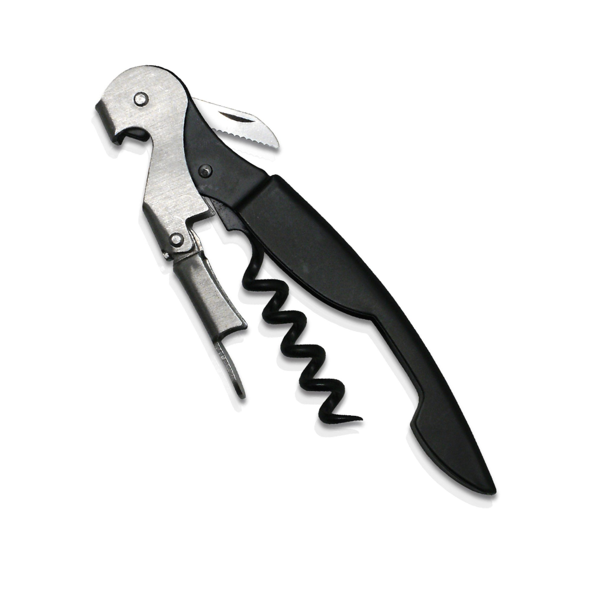 Sacacorchos profesional 2 tiempos Rojo,Rosa,Azul Pastel,Verde,Blanco,Burdeos,Negro