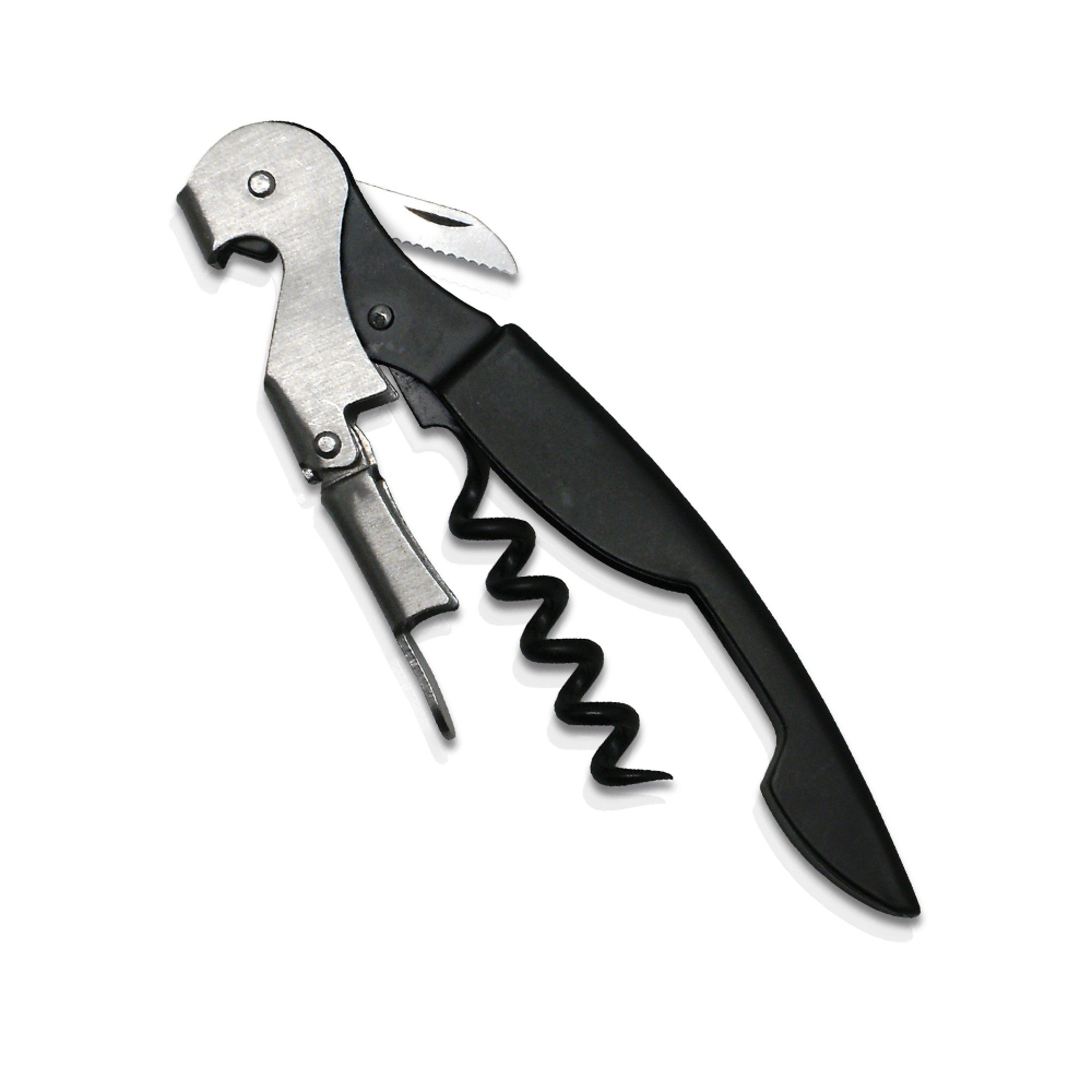 Sacacorchos profesional 2 tiempos Rojo,Rosa,Azul Pastel,Verde,Blanco,Burdeos,Negro