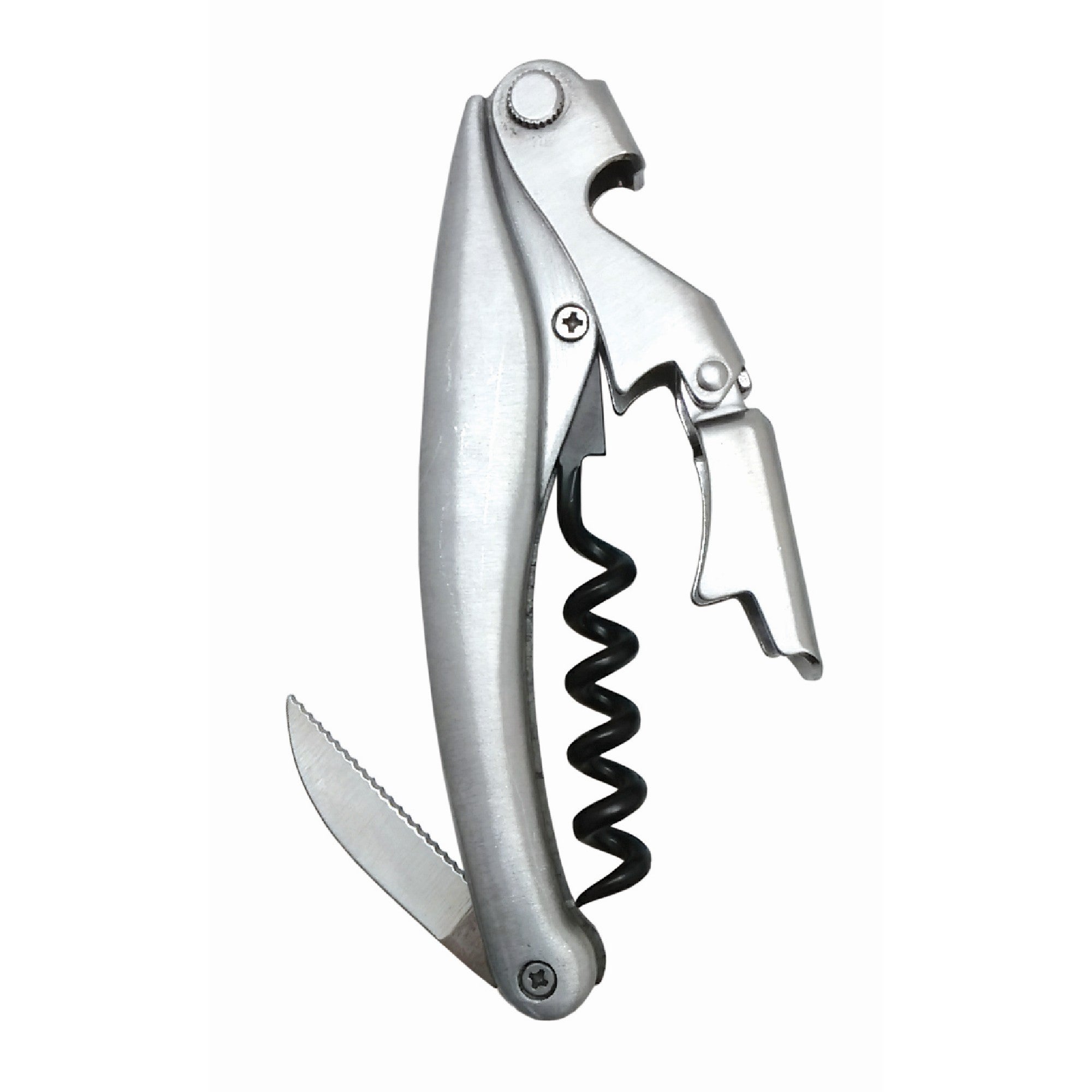 Sacacorchos 2 tiempos profesional en acero