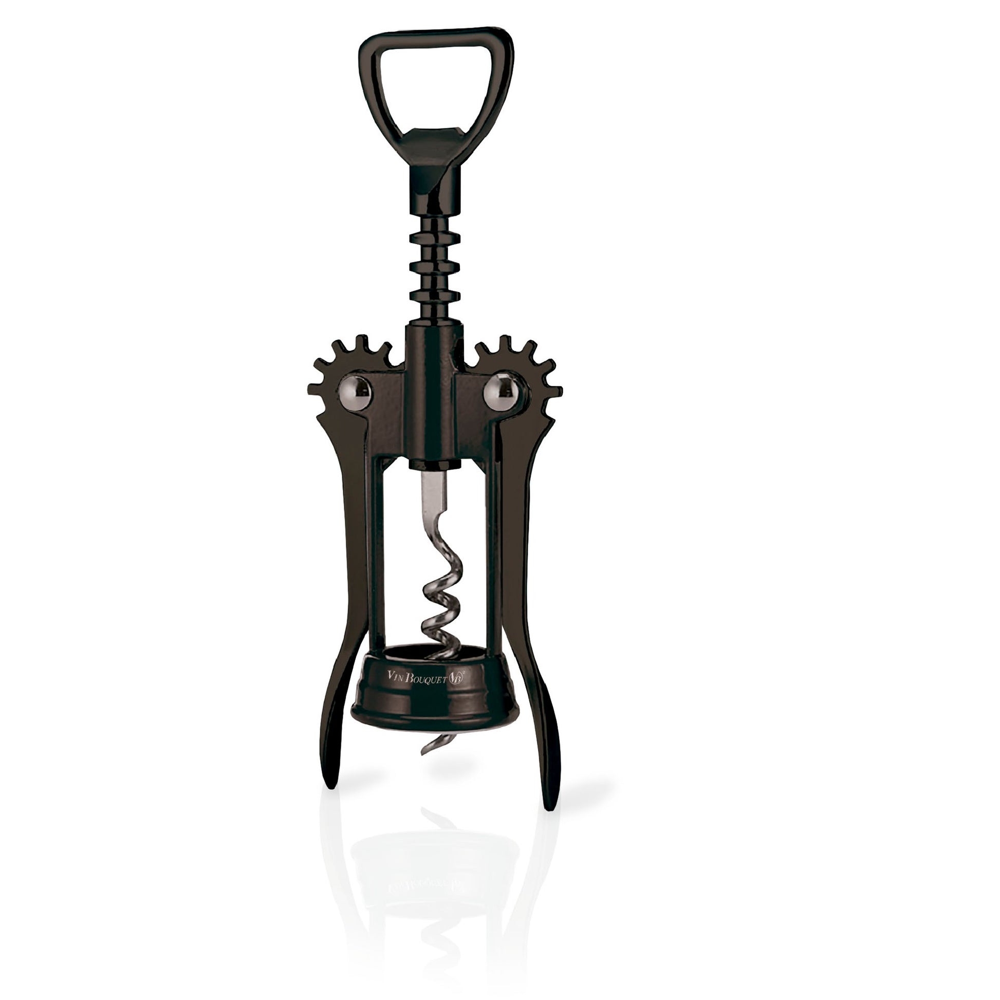 Sacacorchos de alas en acero inoxidable