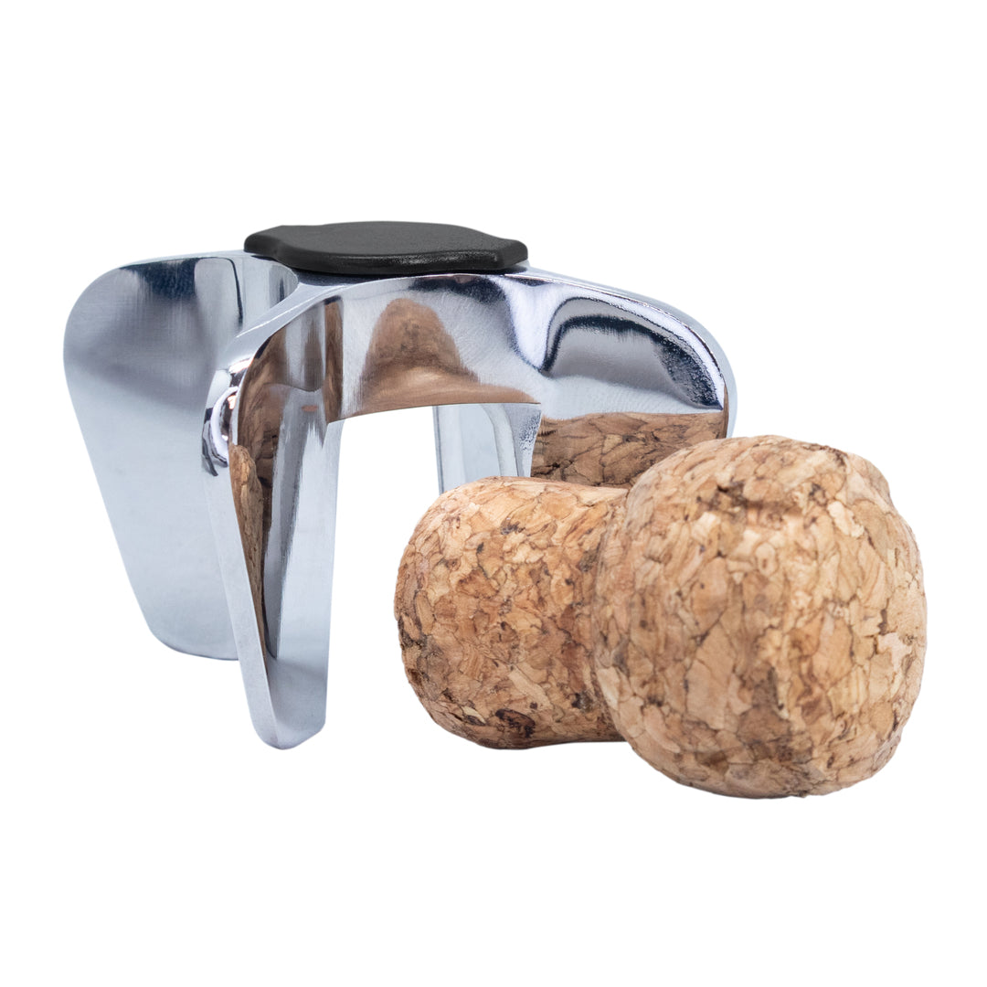 Abridor de Champán y Cava Cromado