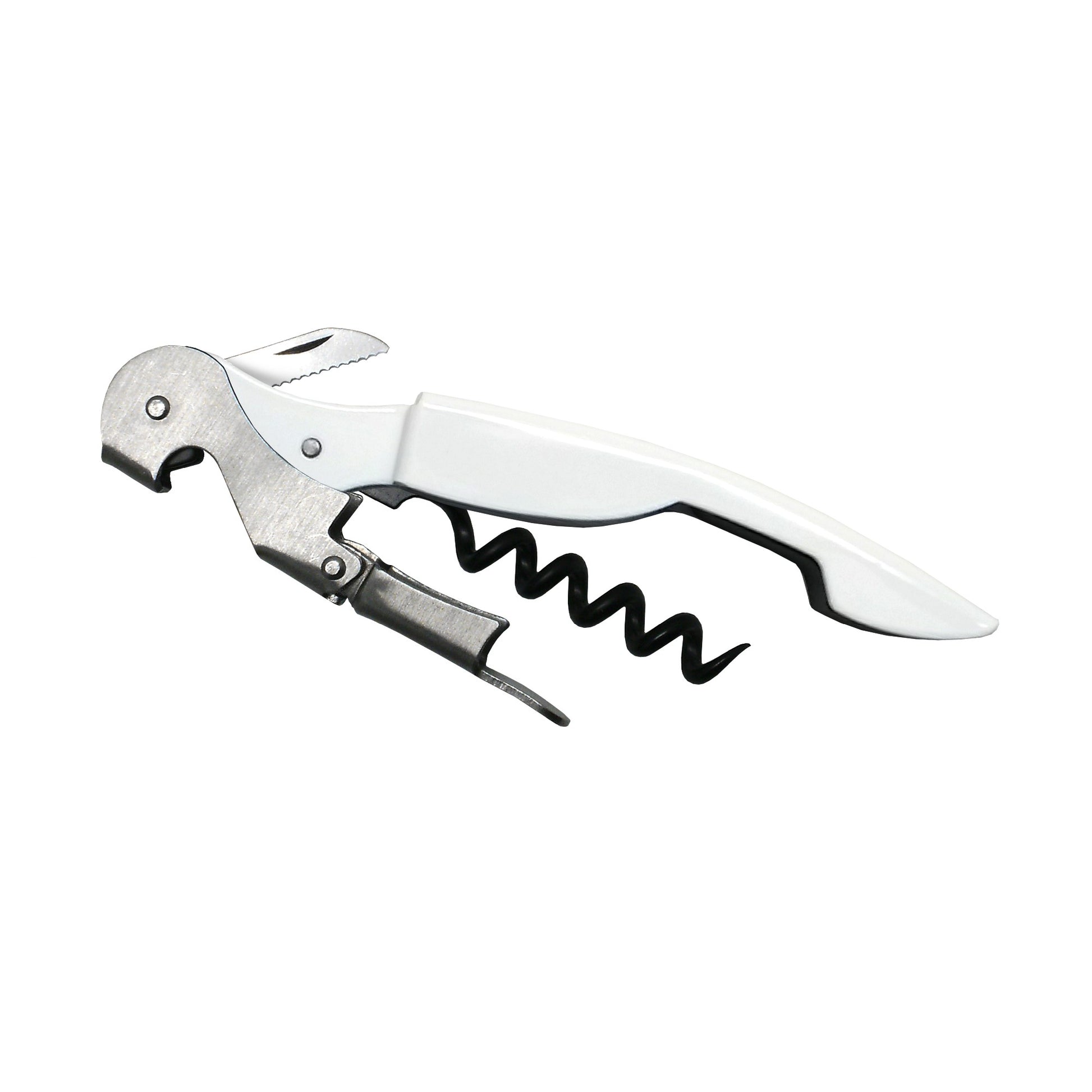 Sacacorchos profesional 2 tiempos Blanco