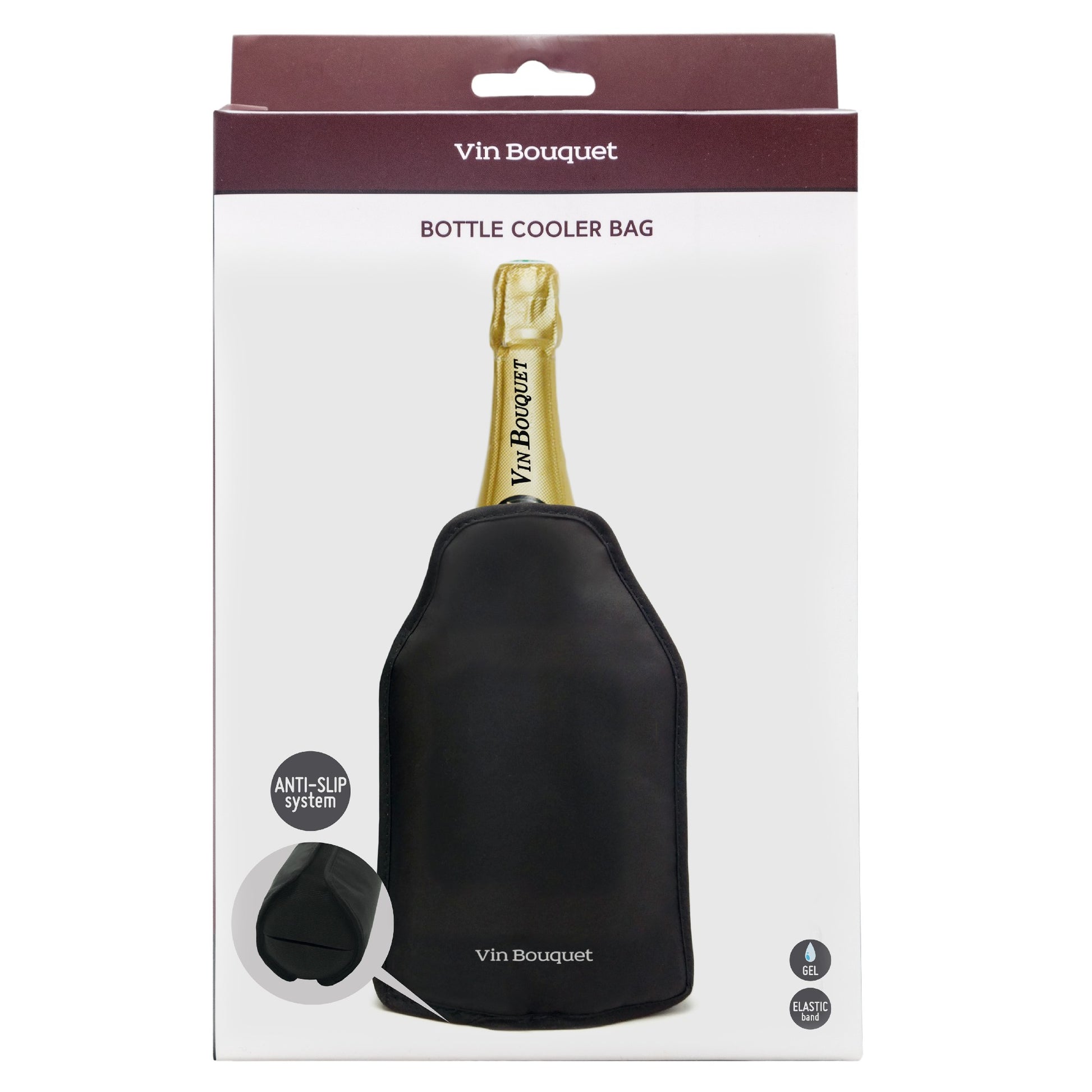 Funda Enfriadora Ajustable Antideslizante Negro,Plateado,Rojo,Burdeos,Azul,Blanco