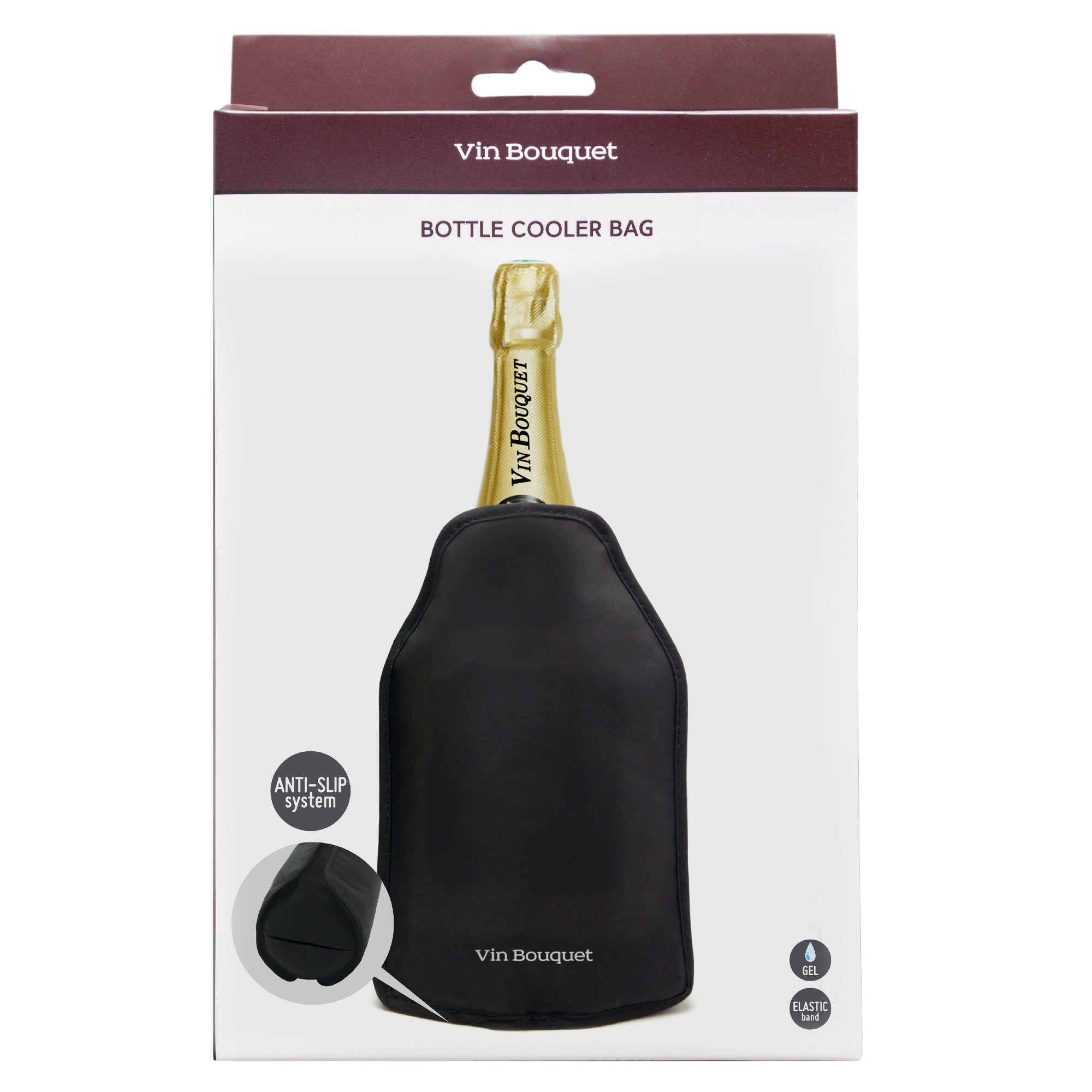 Funda Enfriadora Ajustable Antideslizante Negro,Plateado,Rojo,Burdeos,Azul,Blanco