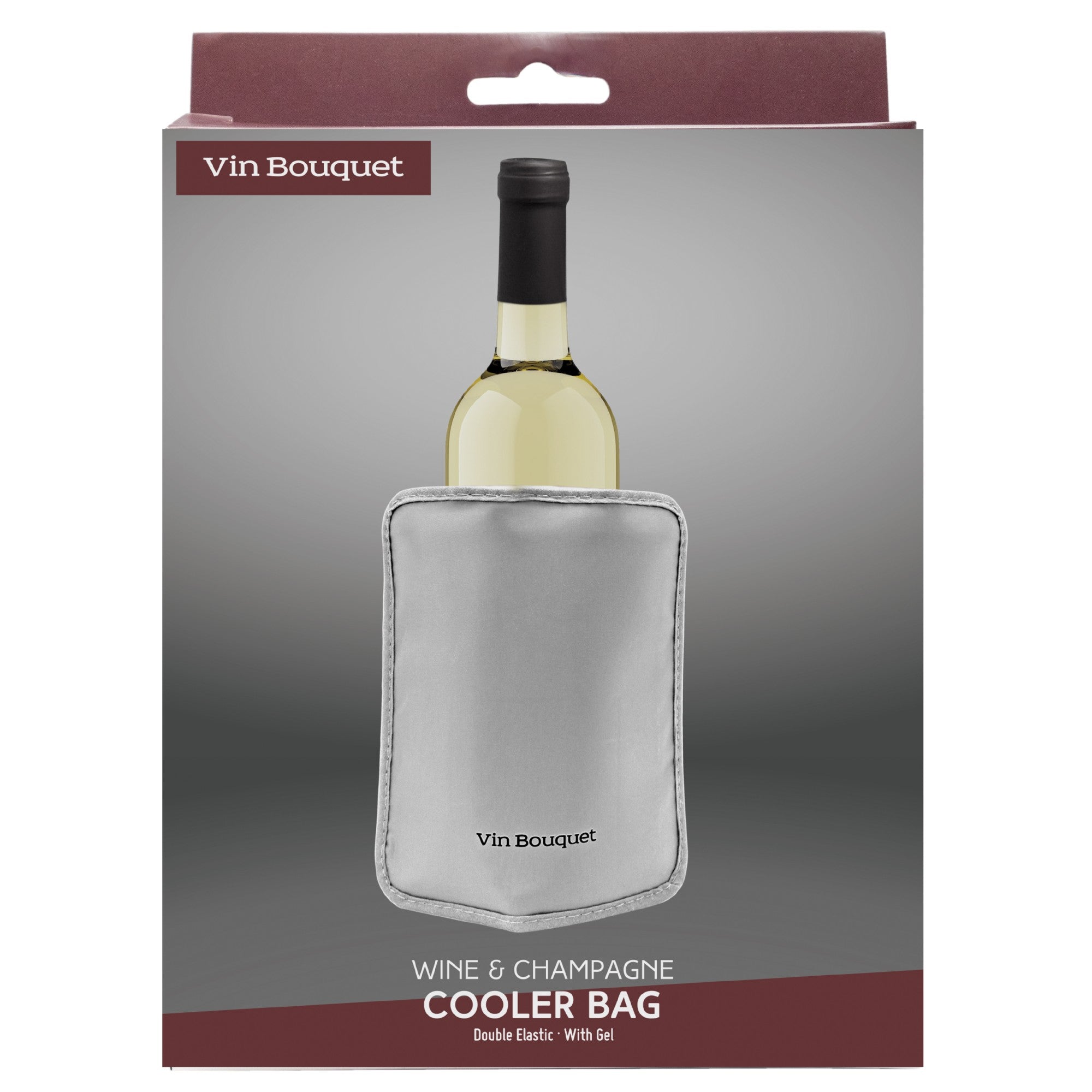 Funda Enfriadora Pro para Botellas de Vino Burdeos,Negro,Plateado,Rojo,Azul,Blanco