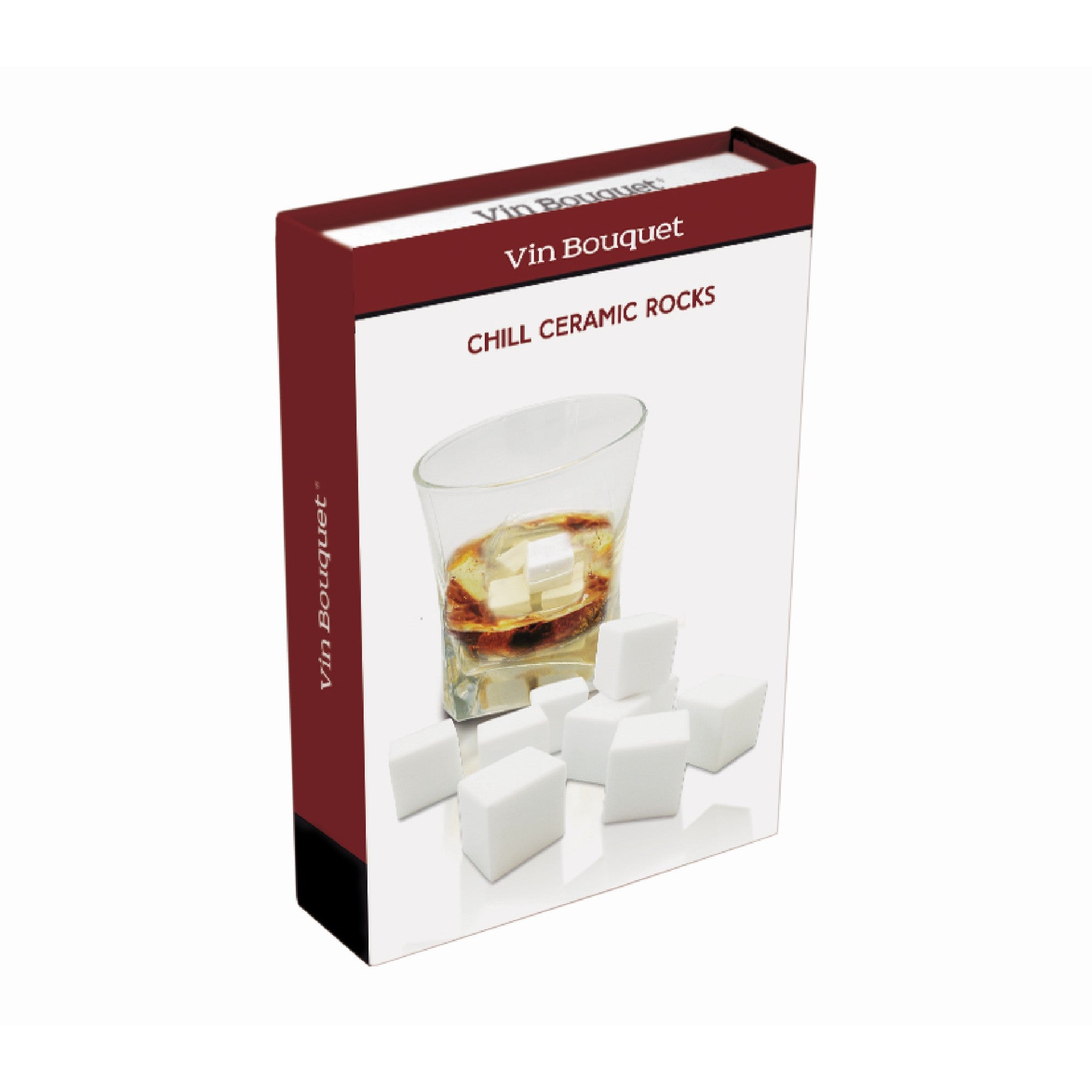 Glaçons réutilisables en céramique, 9 unités