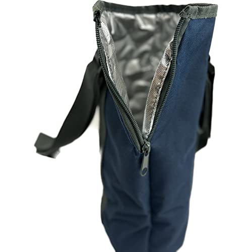 Bolsa isotérmica para botella con correa ajustable