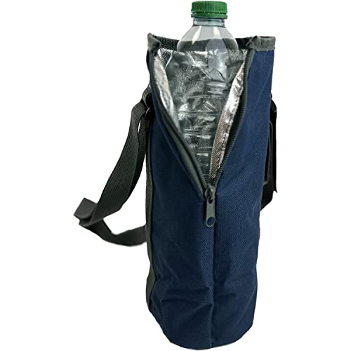 Bolsa isotérmica para botella con correa ajustable