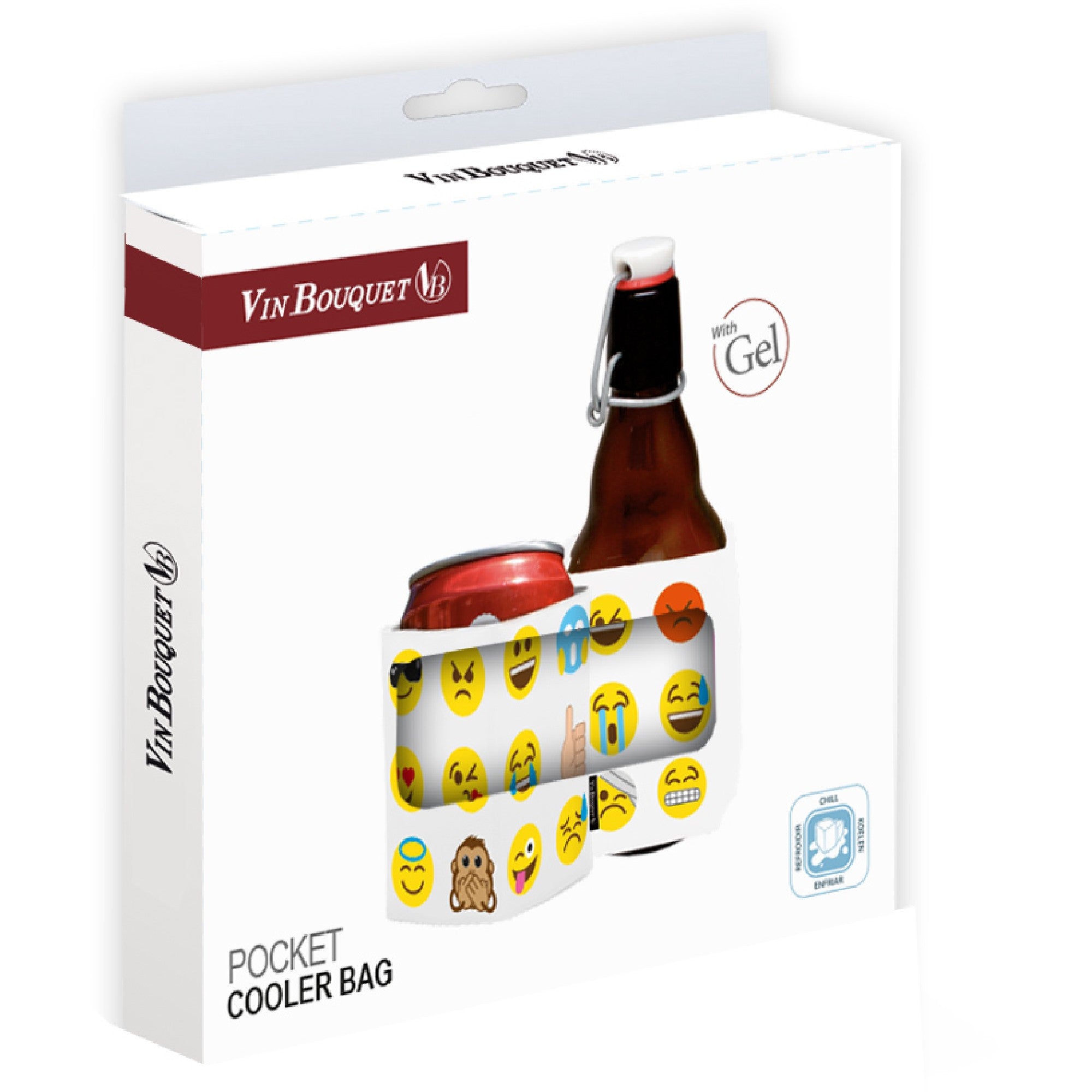 Funda Enfriadora Emoticonos para Latas