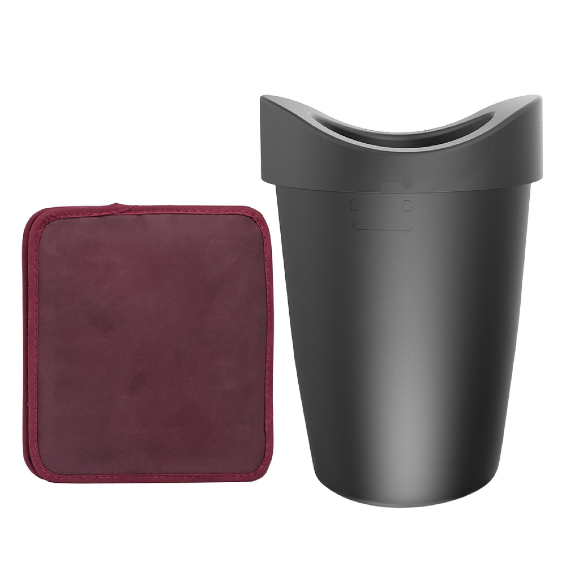 Cubitera Enfriadora de Vino con Funda Blanco,Negro