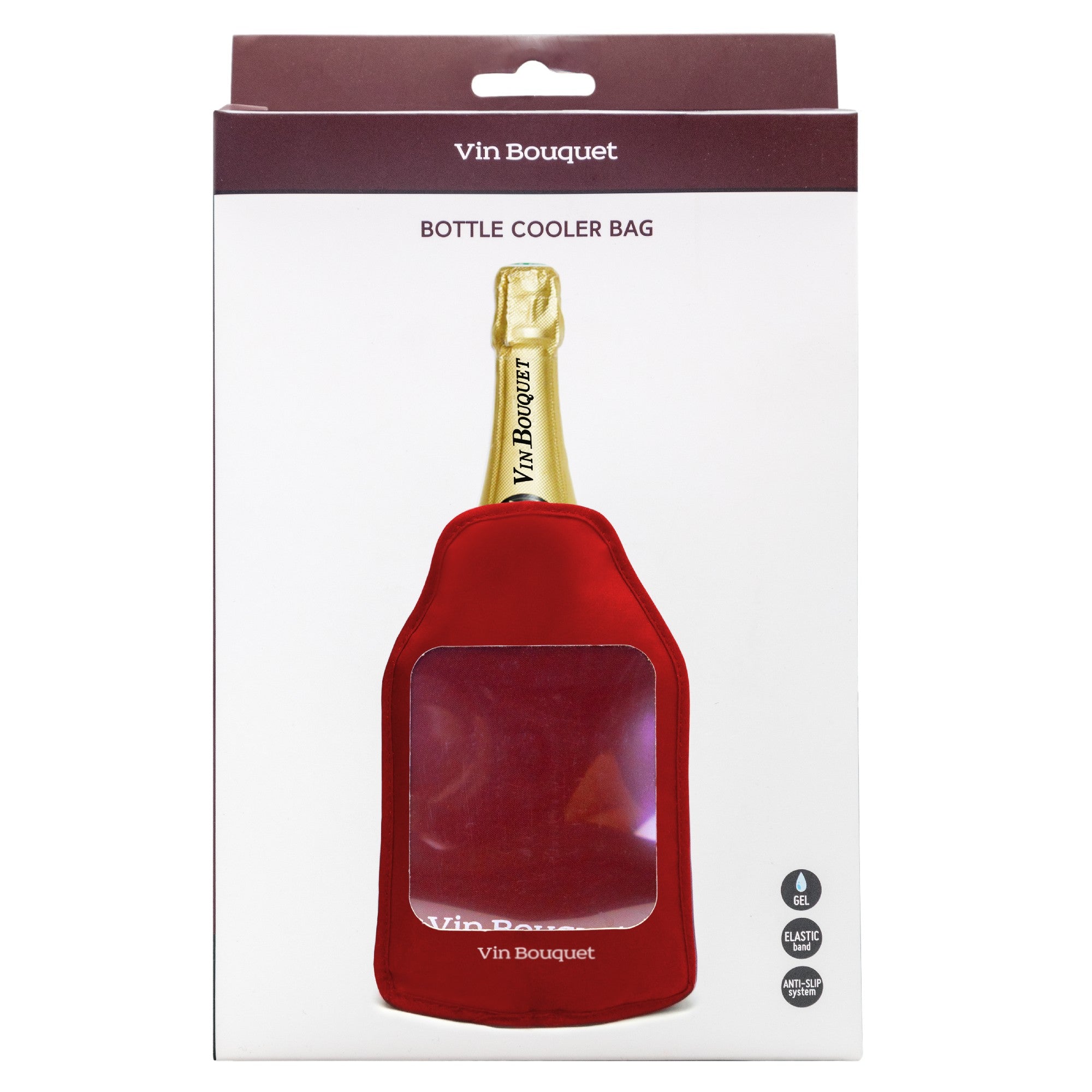 Funda Enfriadora Ajustable Antideslizante Negro,Plateado,Rojo,Burdeos,Azul,Blanco