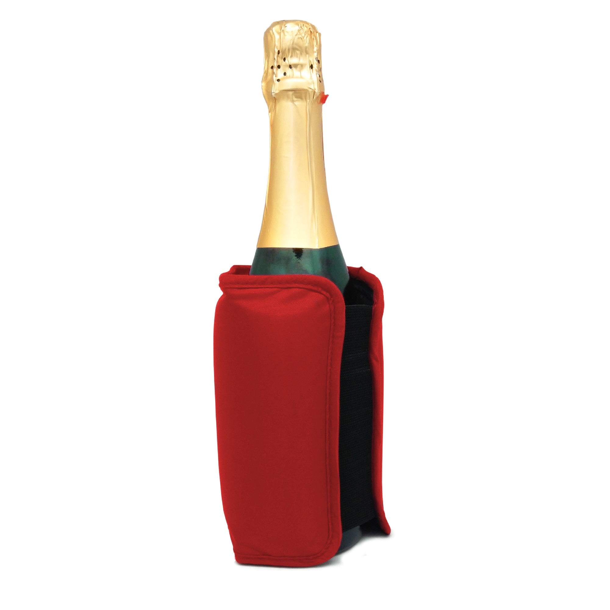 Funda Enfriadora Pro para Botellas de Vino Burdeos,Negro,Plateado,Rojo,Azul,Blanco