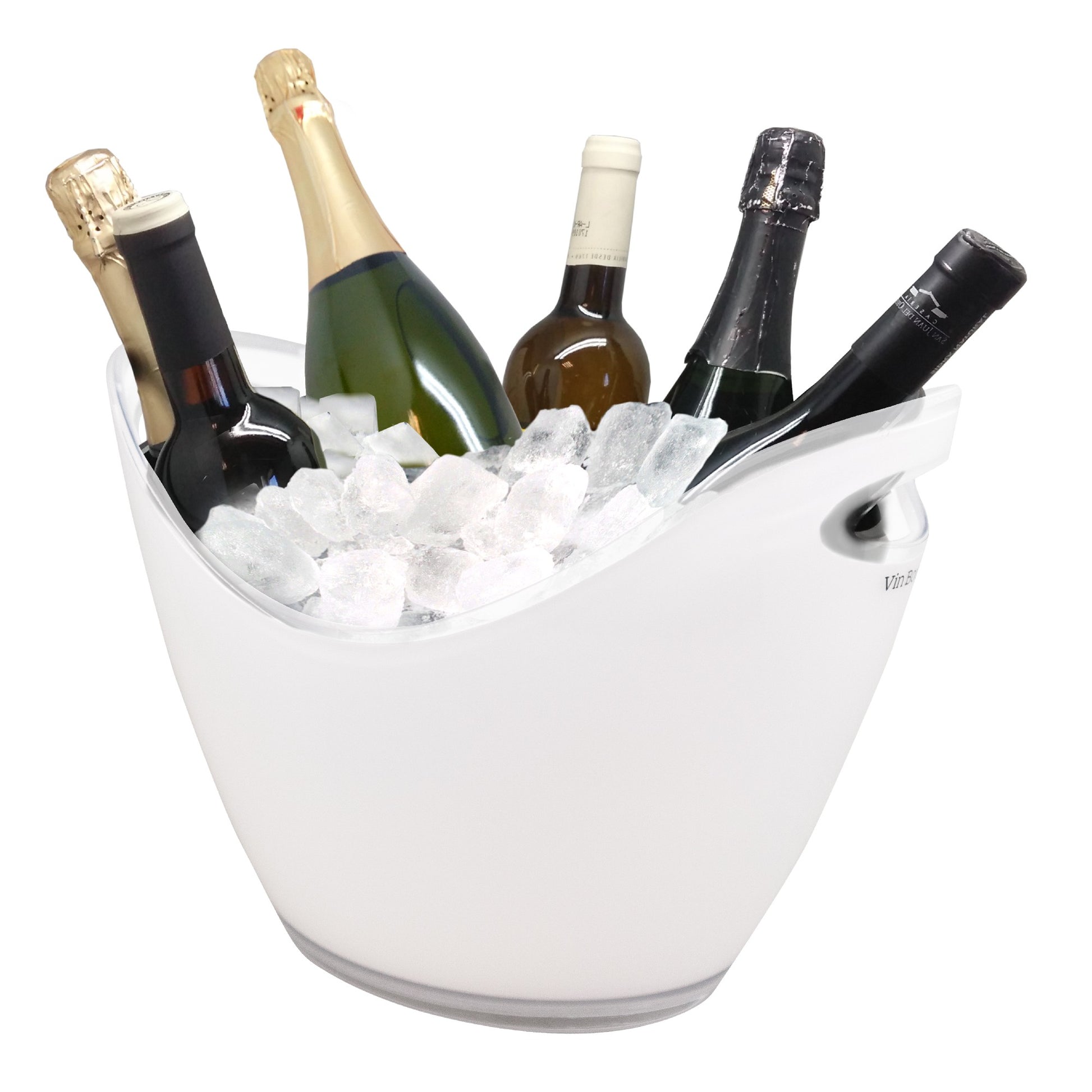 Cubitera Cubo Enfriador Blanco / 6 Botellas