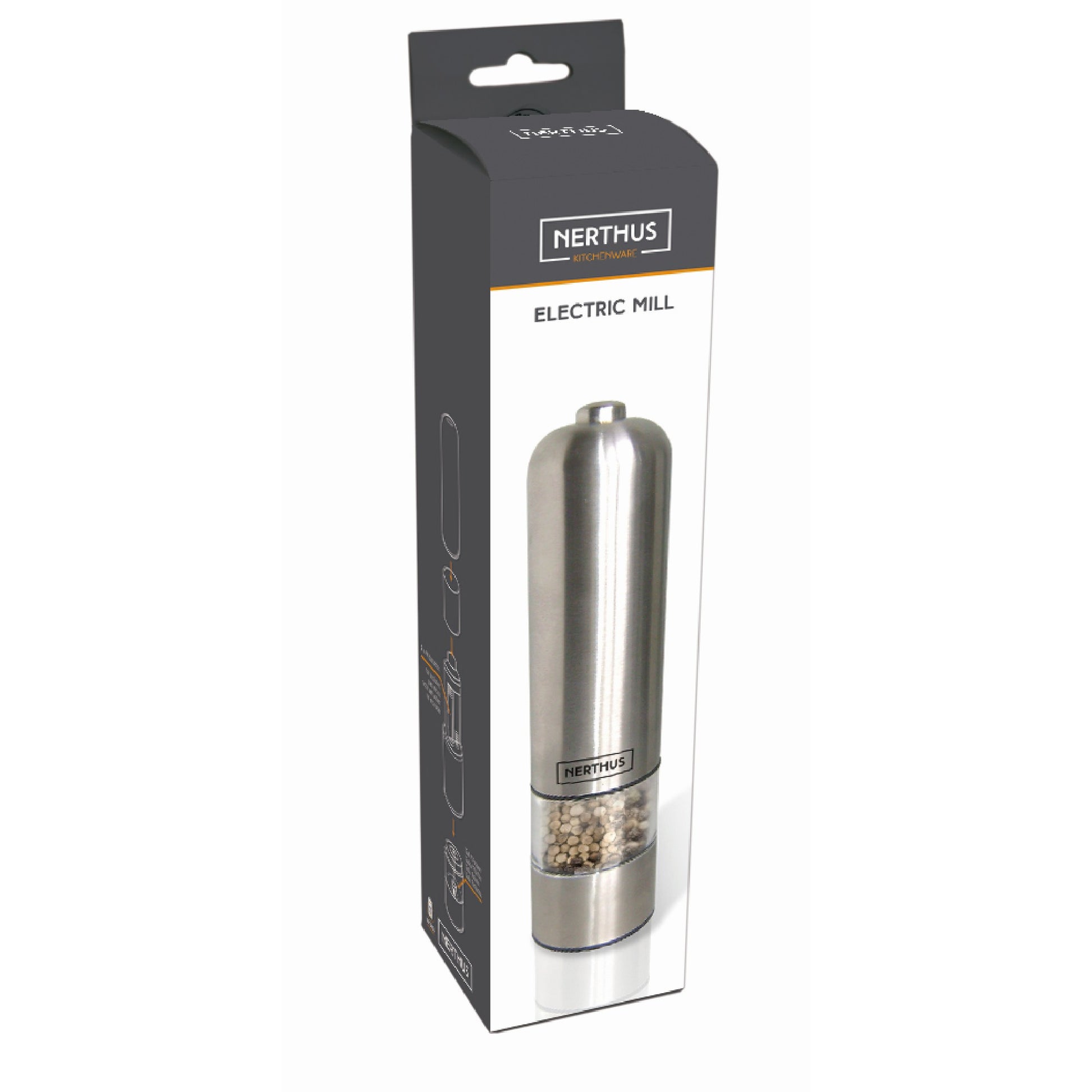 Molinillo Eléctrico de Acero Inoxidable