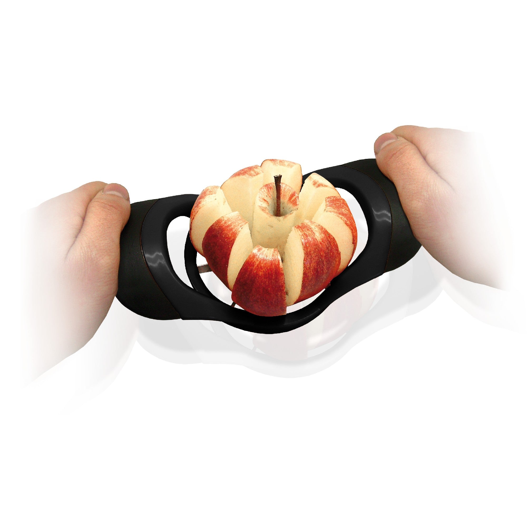 Cortador de manzanas con expulsor de corazón