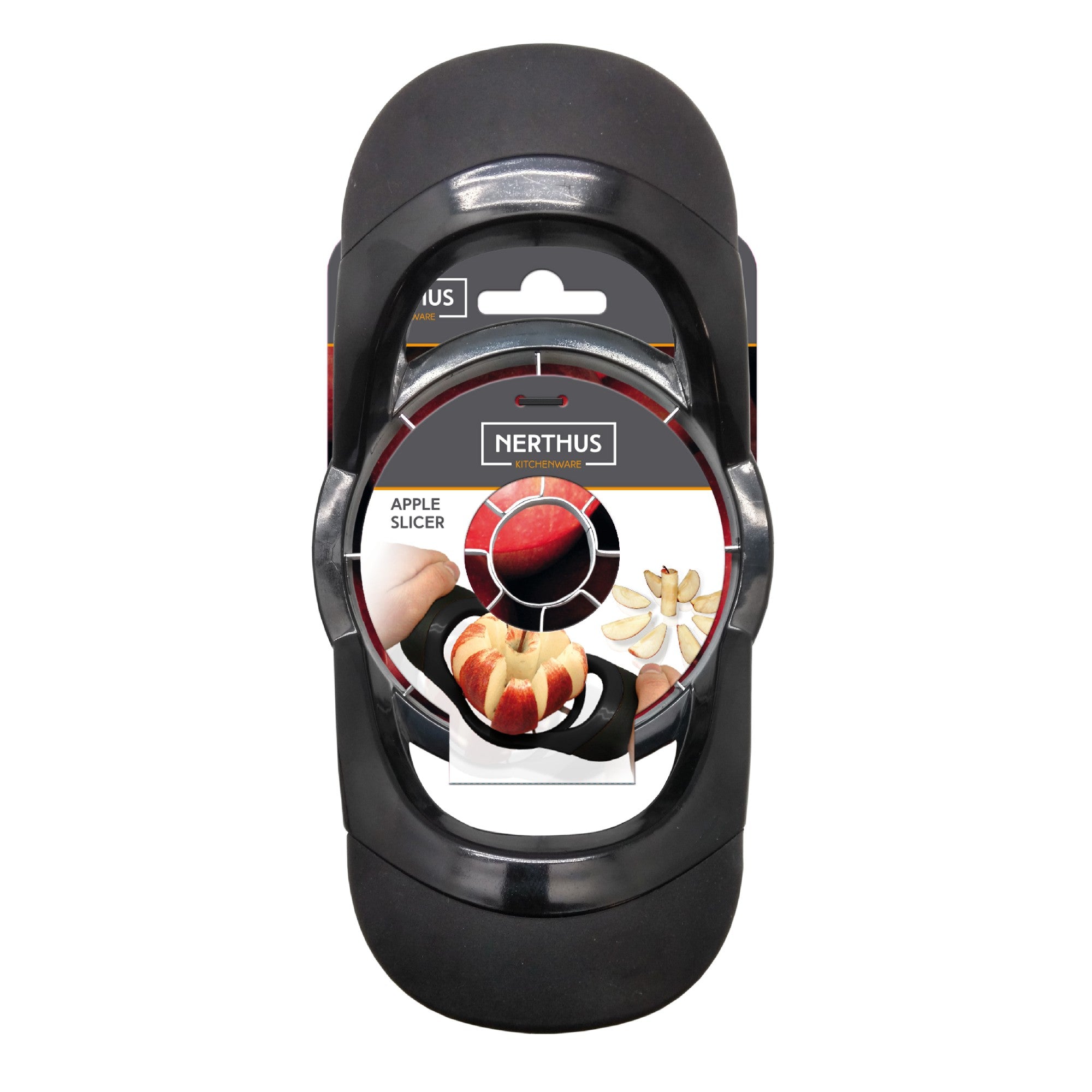 Cortador de manzanas con expulsor de corazón