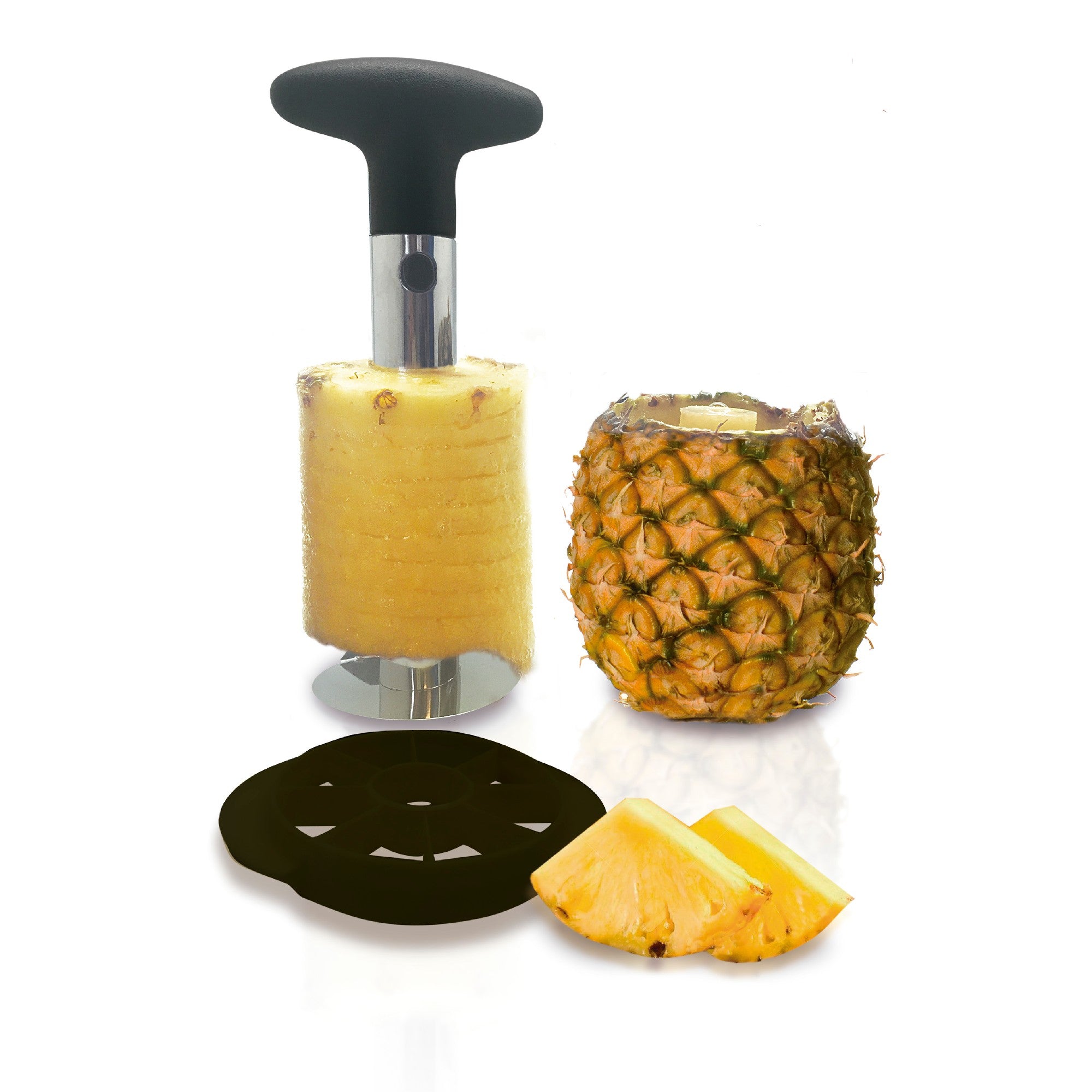 Cortapiñas metálico con troceador y mango desmontable