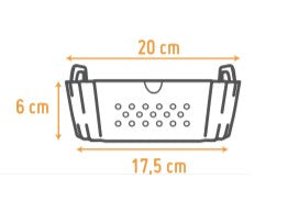 andeja de Silicona Perforada para Freidora de Aire