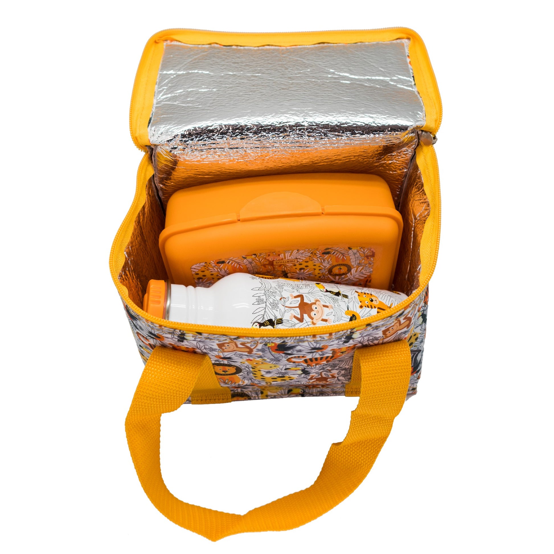 Bolsa Térmica Infantil para Almuerzo Reutilizable Leones,Unicornios,Dinosaurios,Espacio