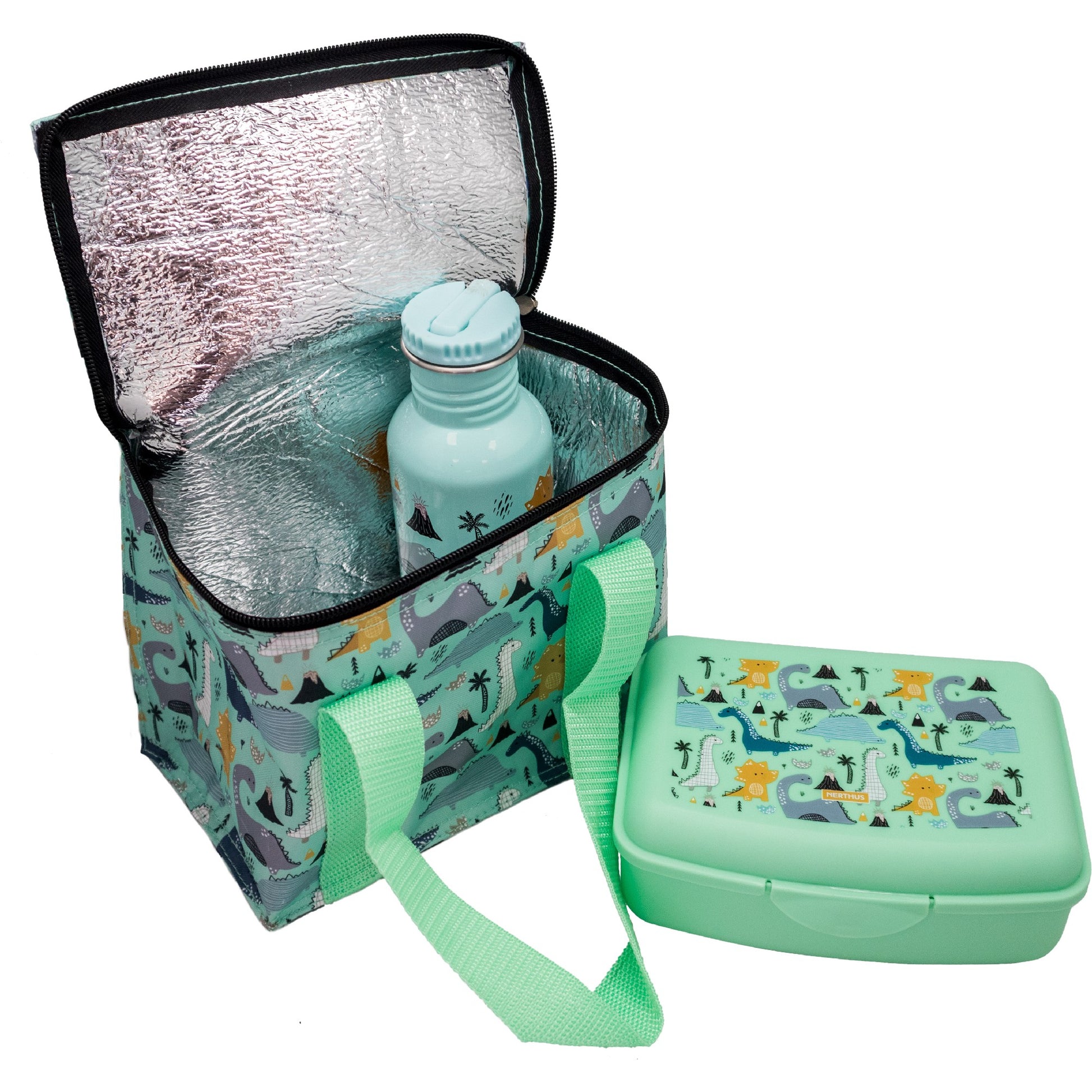 Bolsa Térmica Infantil para Almuerzo Reutilizable Leones,Unicornios,Dinosaurios,Espacio