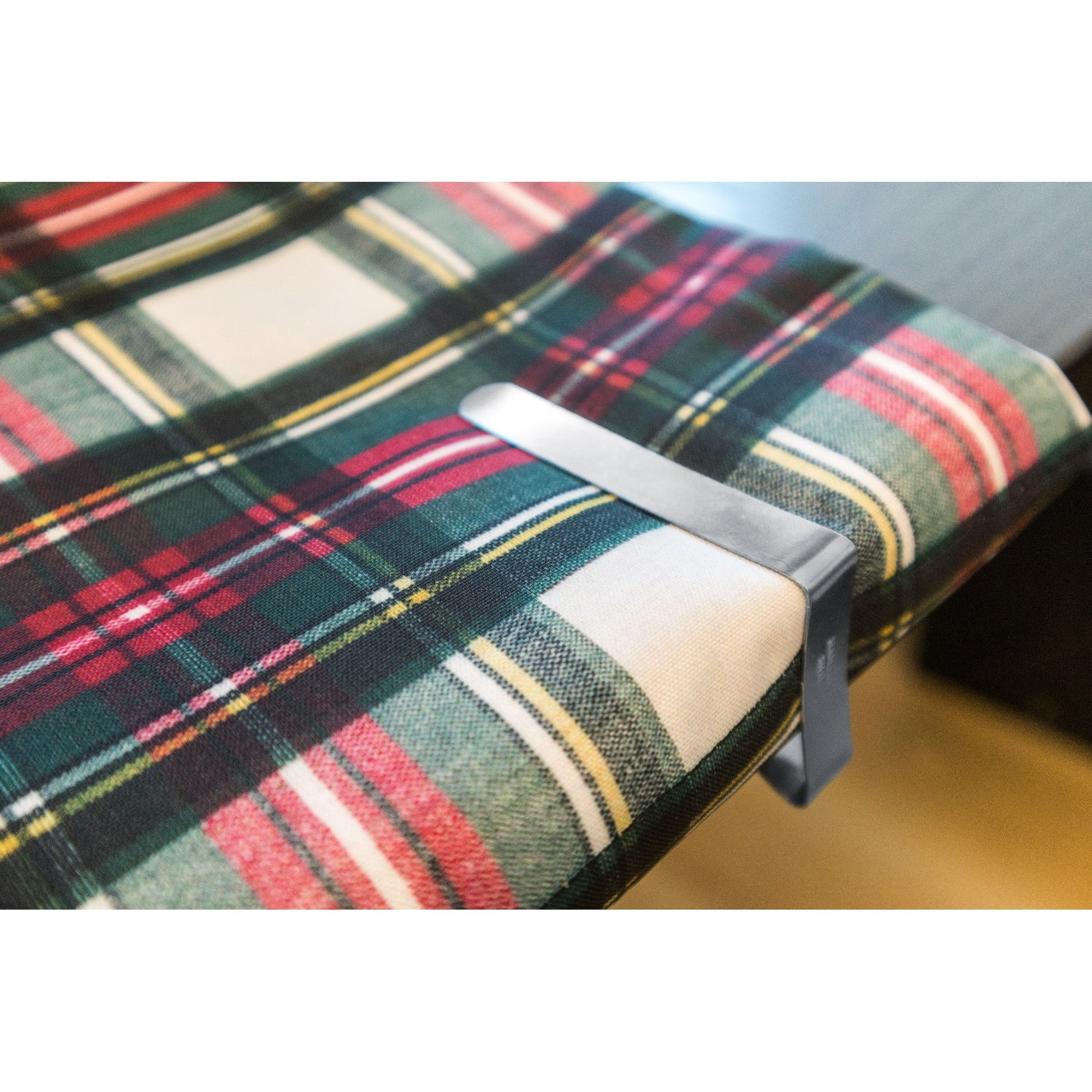 Clip ajustable para mantel de acero inoxidable