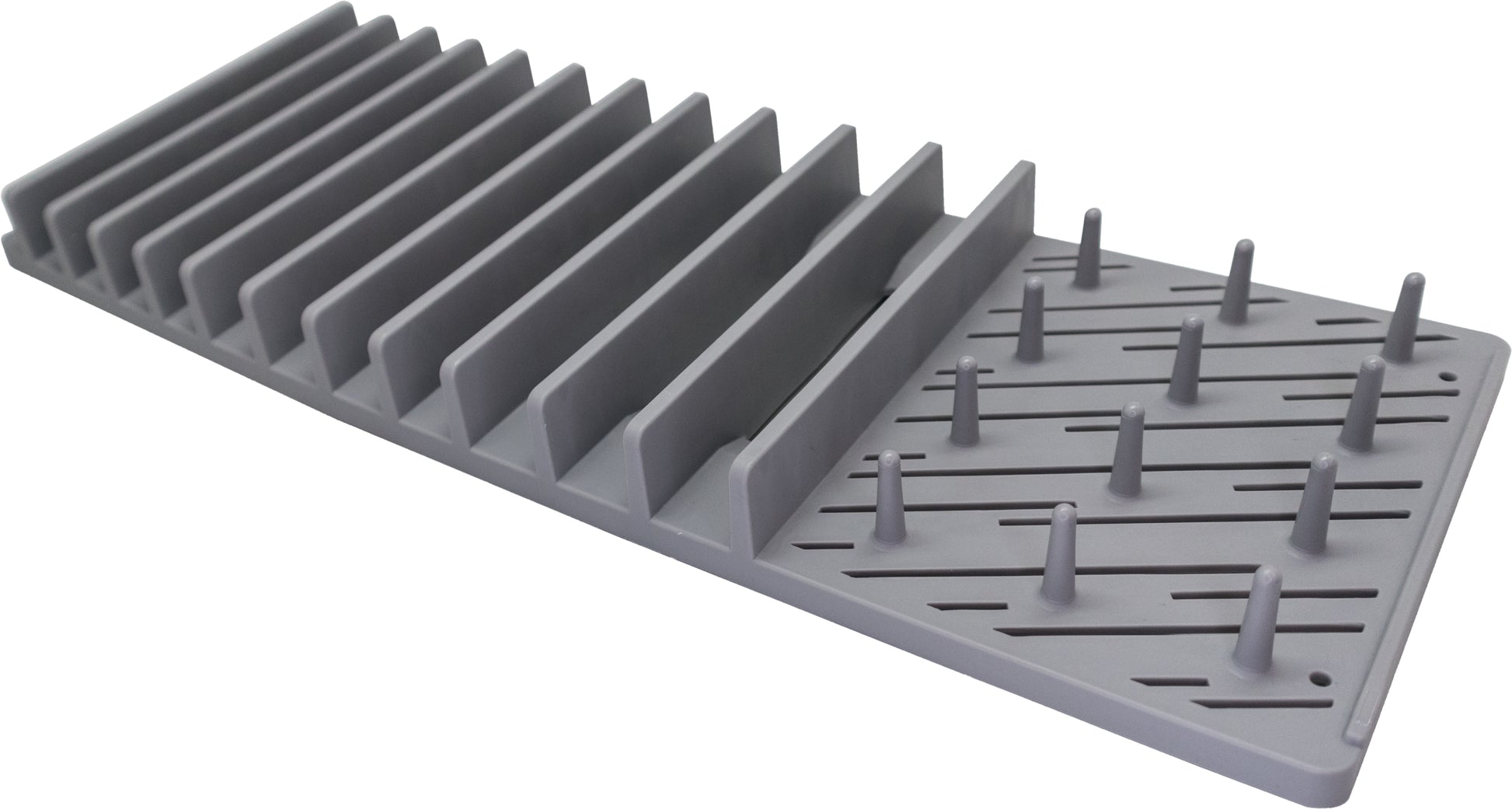 Rejilla escurreplatos de silicona con ranuras