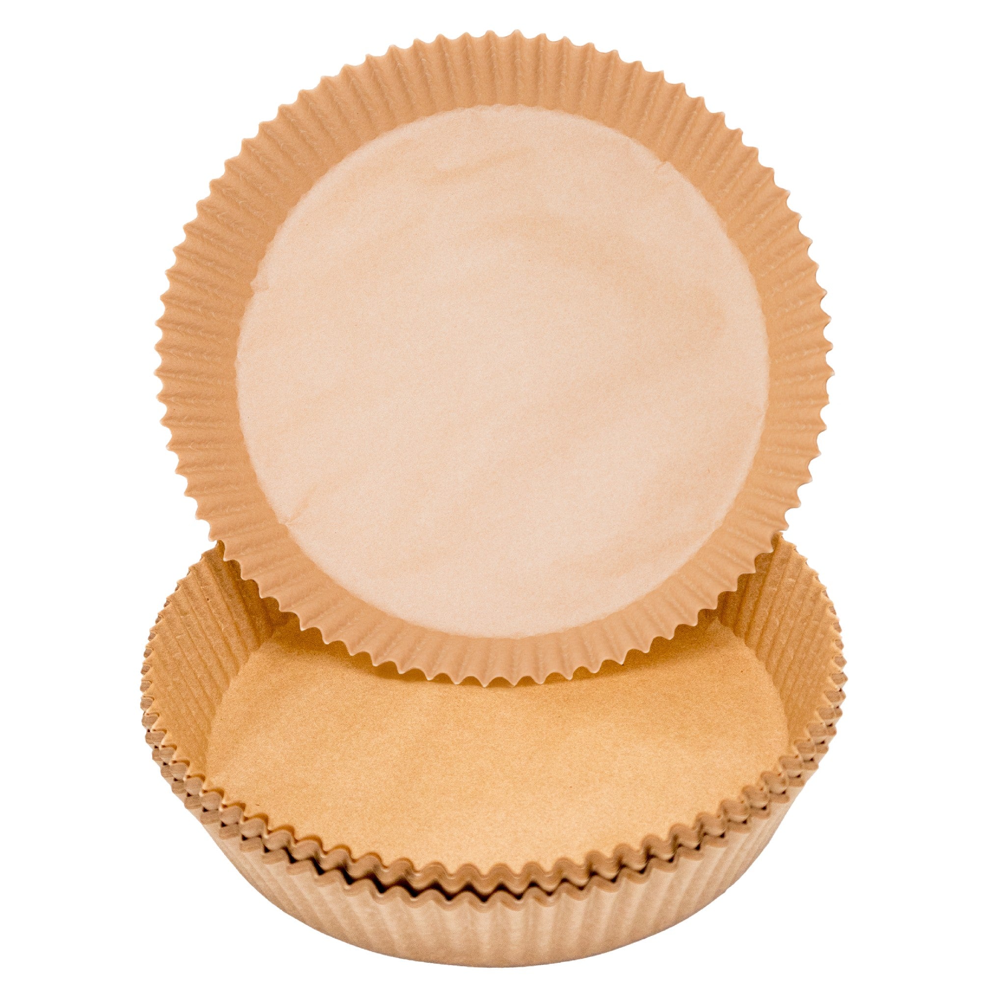 Bandeja de Papel Redonda para Freidora de Aire – 20x20 cm, 100 Piezas