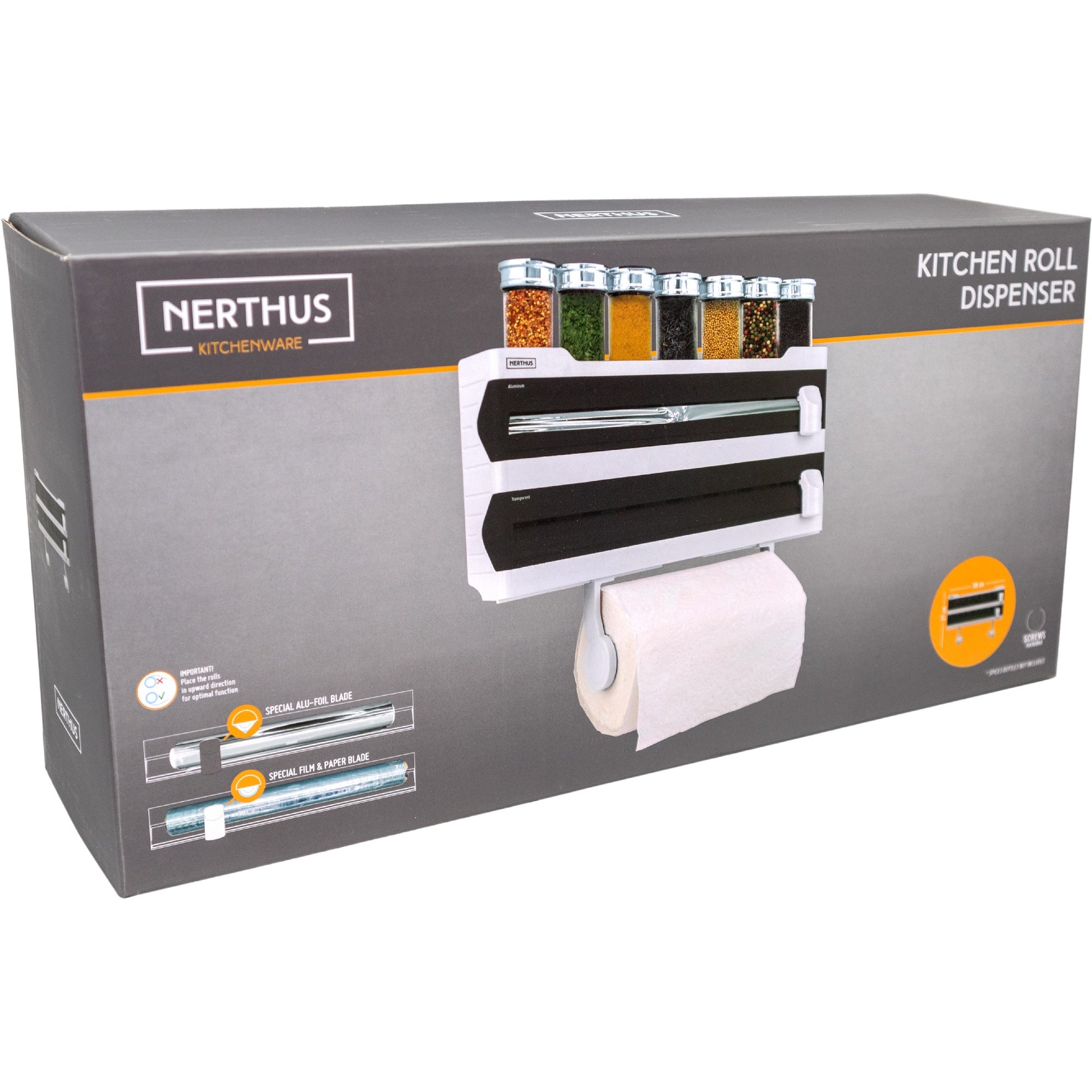 Portarrollos de Pared con Dispensador Triple