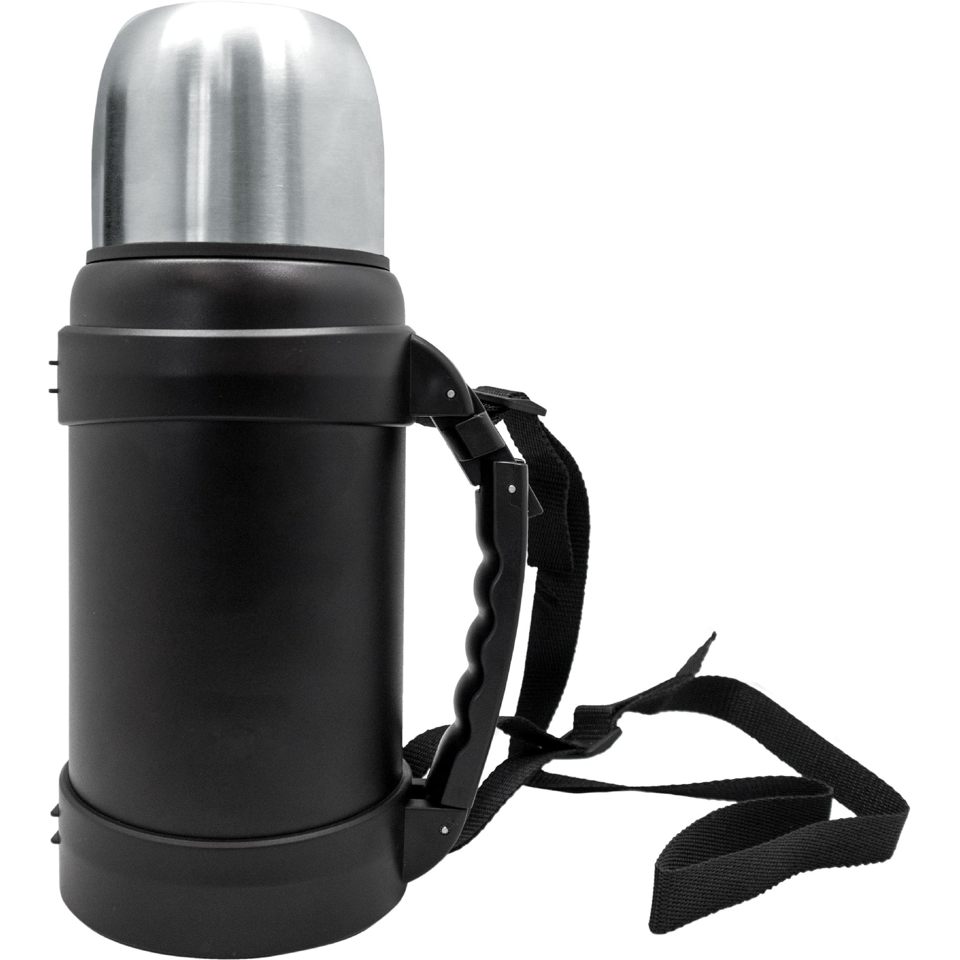 Termo acero inoxidable con vaso y tapón click 1300 ml,750 ml,500 ml