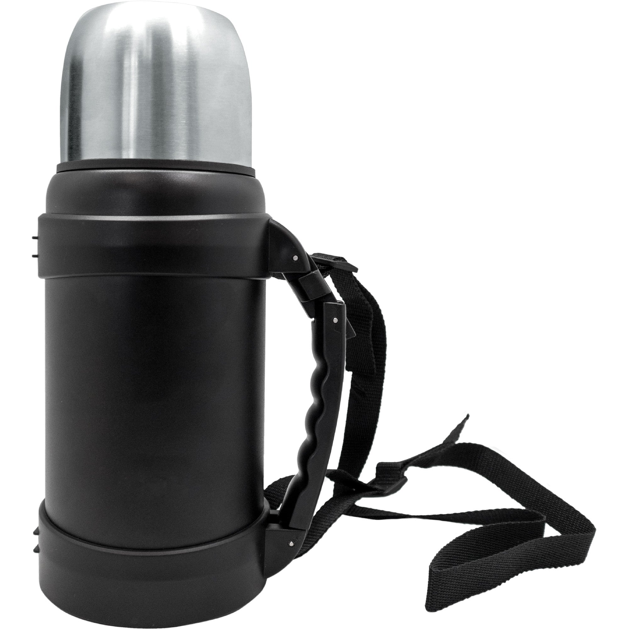 Termo acero inoxidable con vaso y tapón click 1300 ml,750 ml,500 ml