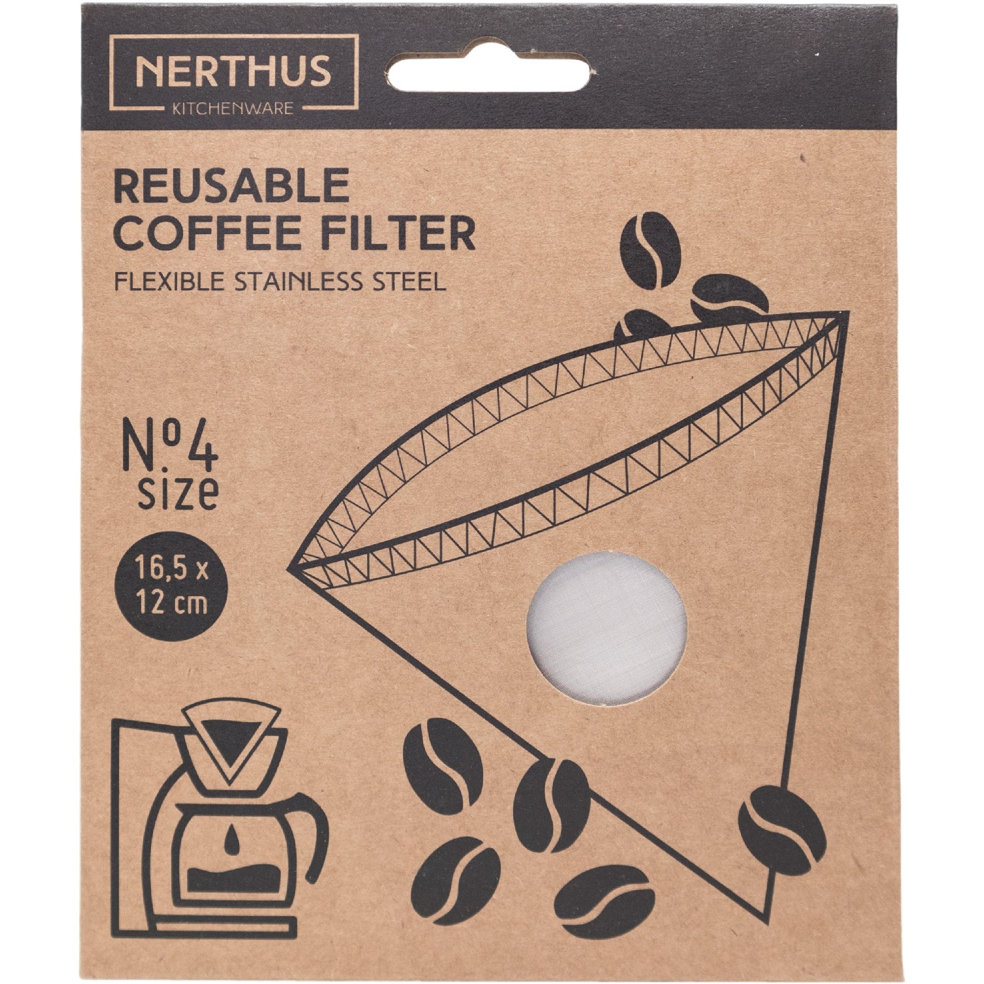 Filtro Reutilizable para Cafetera de Goteo