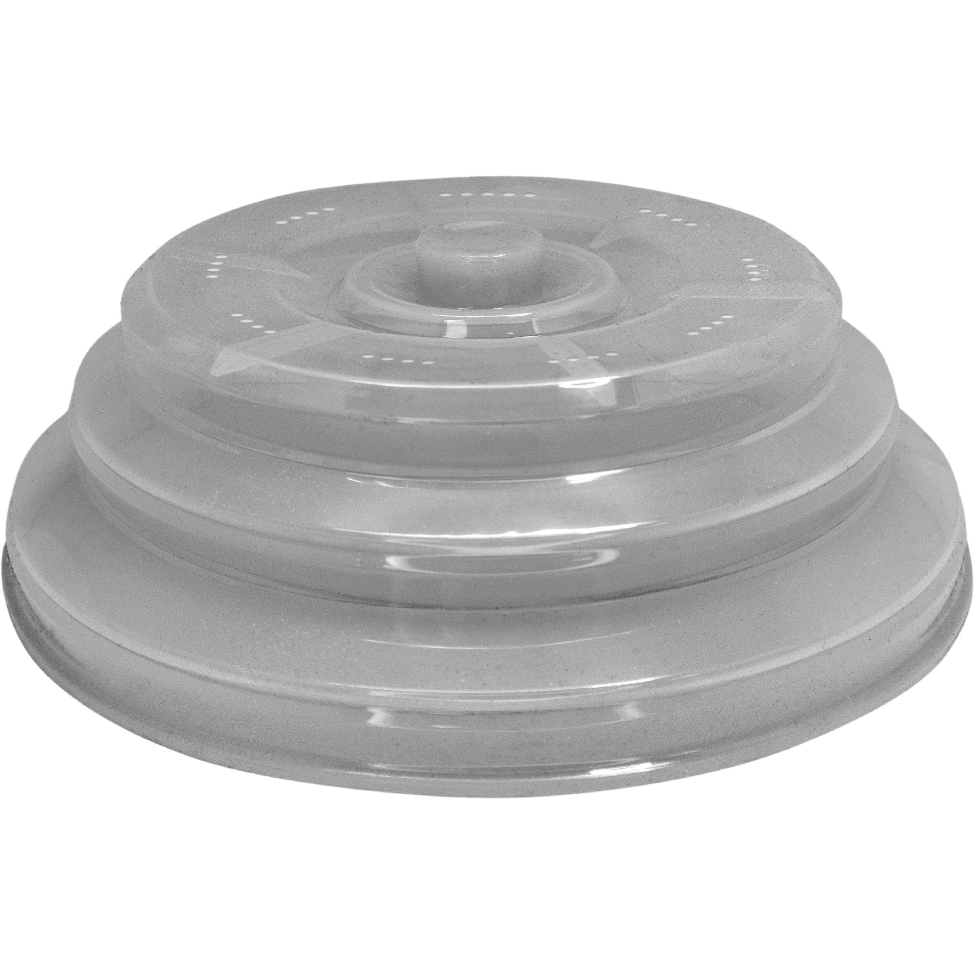 Tapa de silicona plegable para microondas transparente