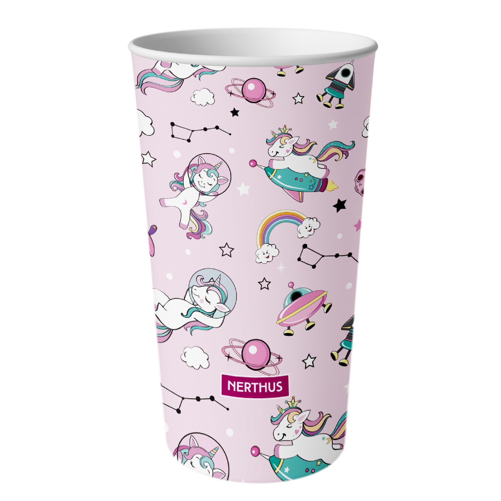 Vaso Infantil 250 ml Libre de BPA Unicornios