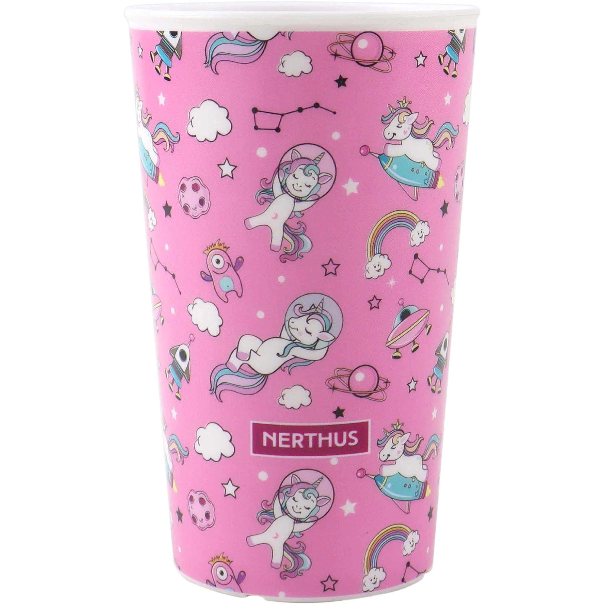 Vaso Infantil 250 ml Libre de BPA Leones,Unicornios,Dinosaurios,Espacio,Fútbol,Coches